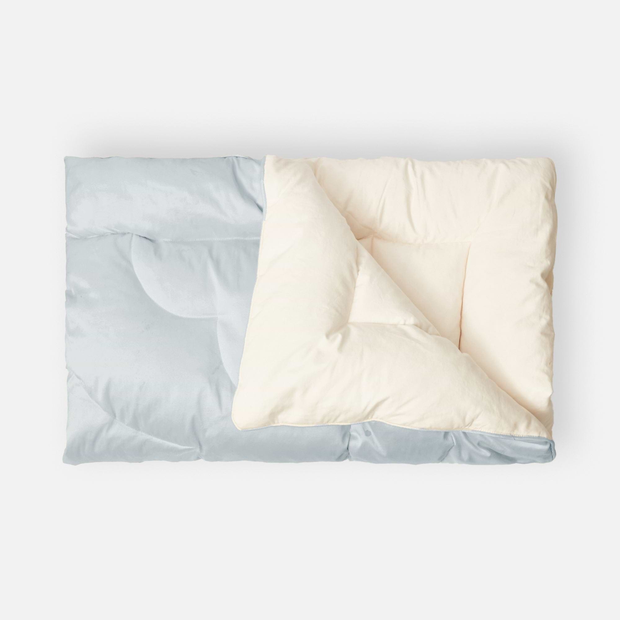Blue Silk Eiderdown