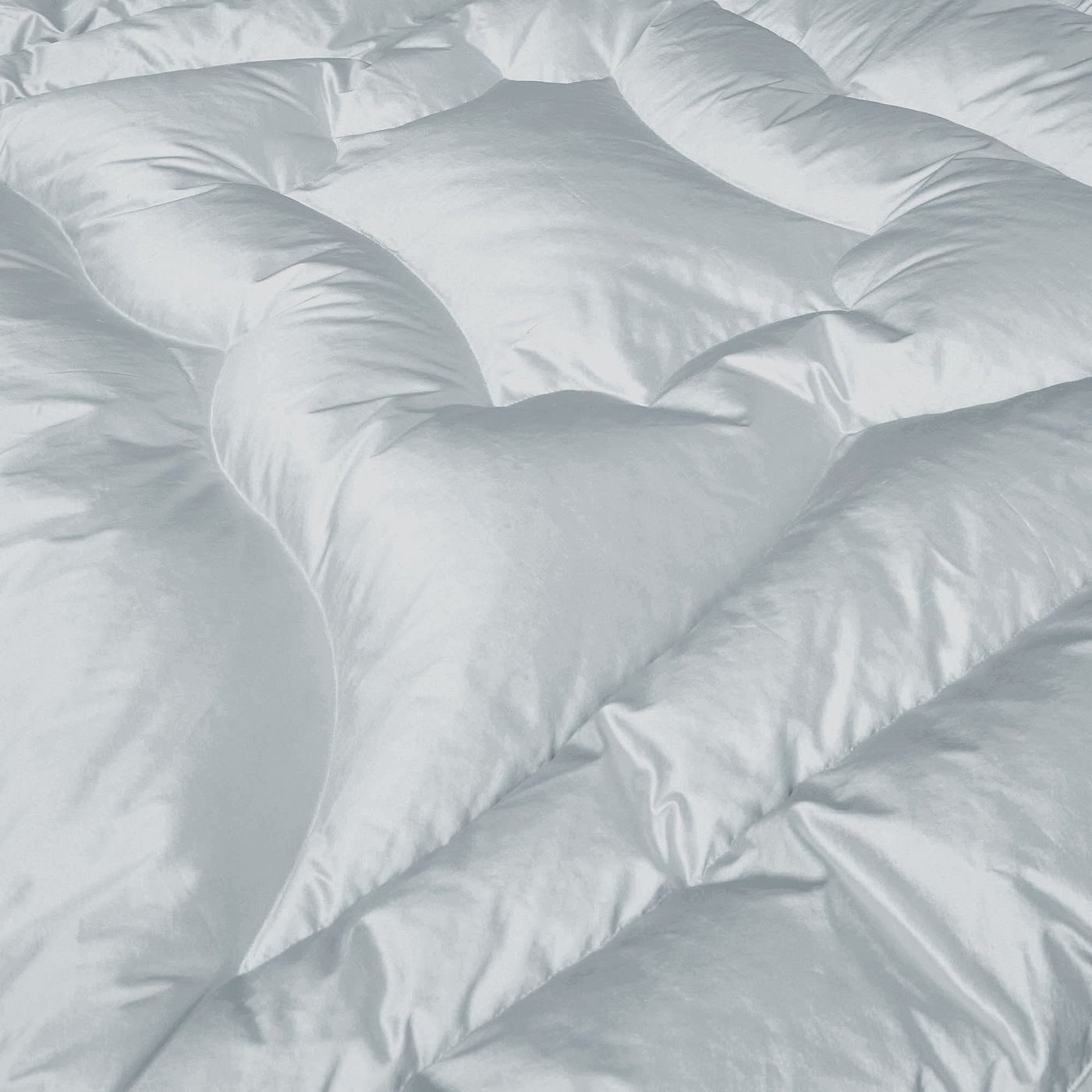 Blue Silk Eiderdown