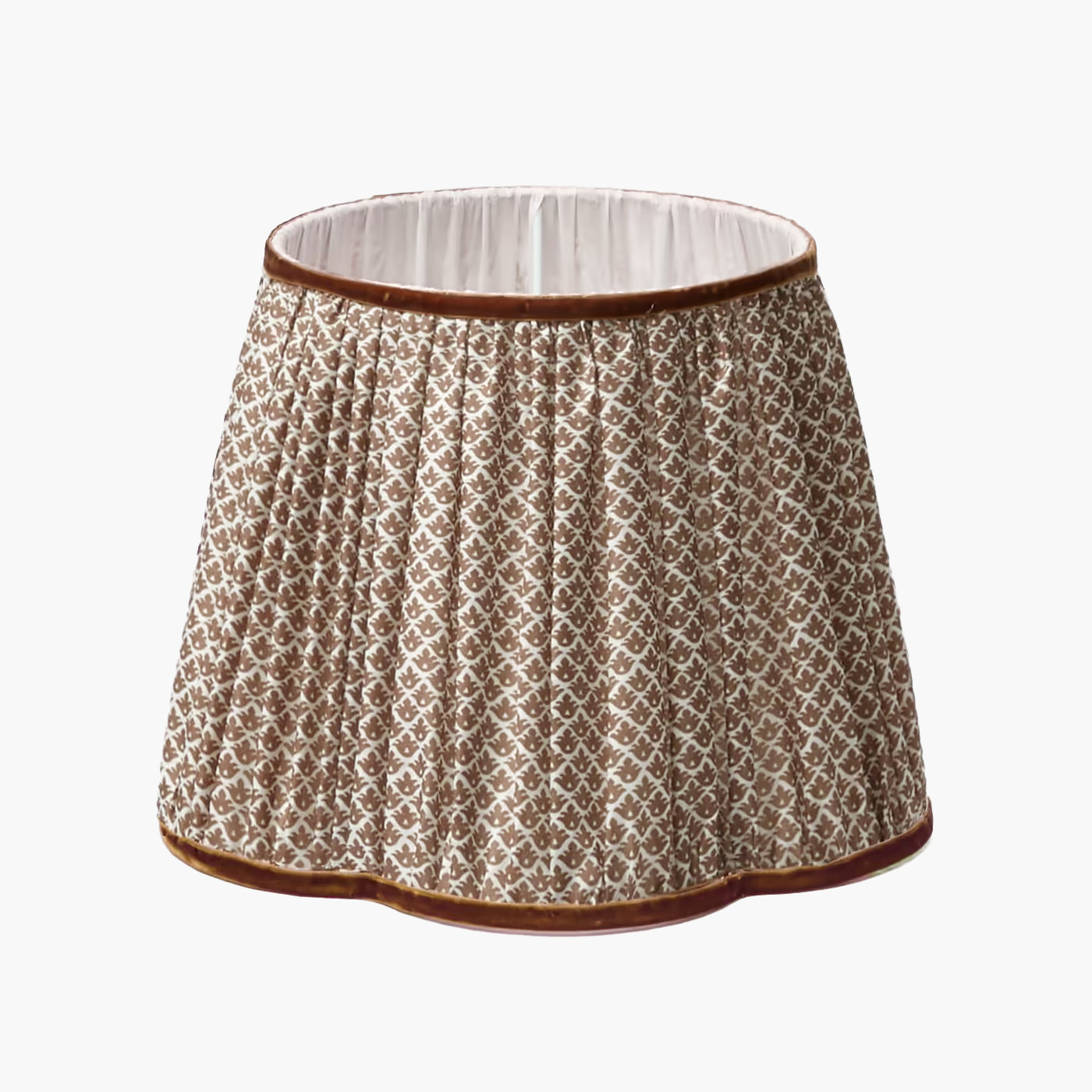 Chocolate Lotus Lampshade (30cm)