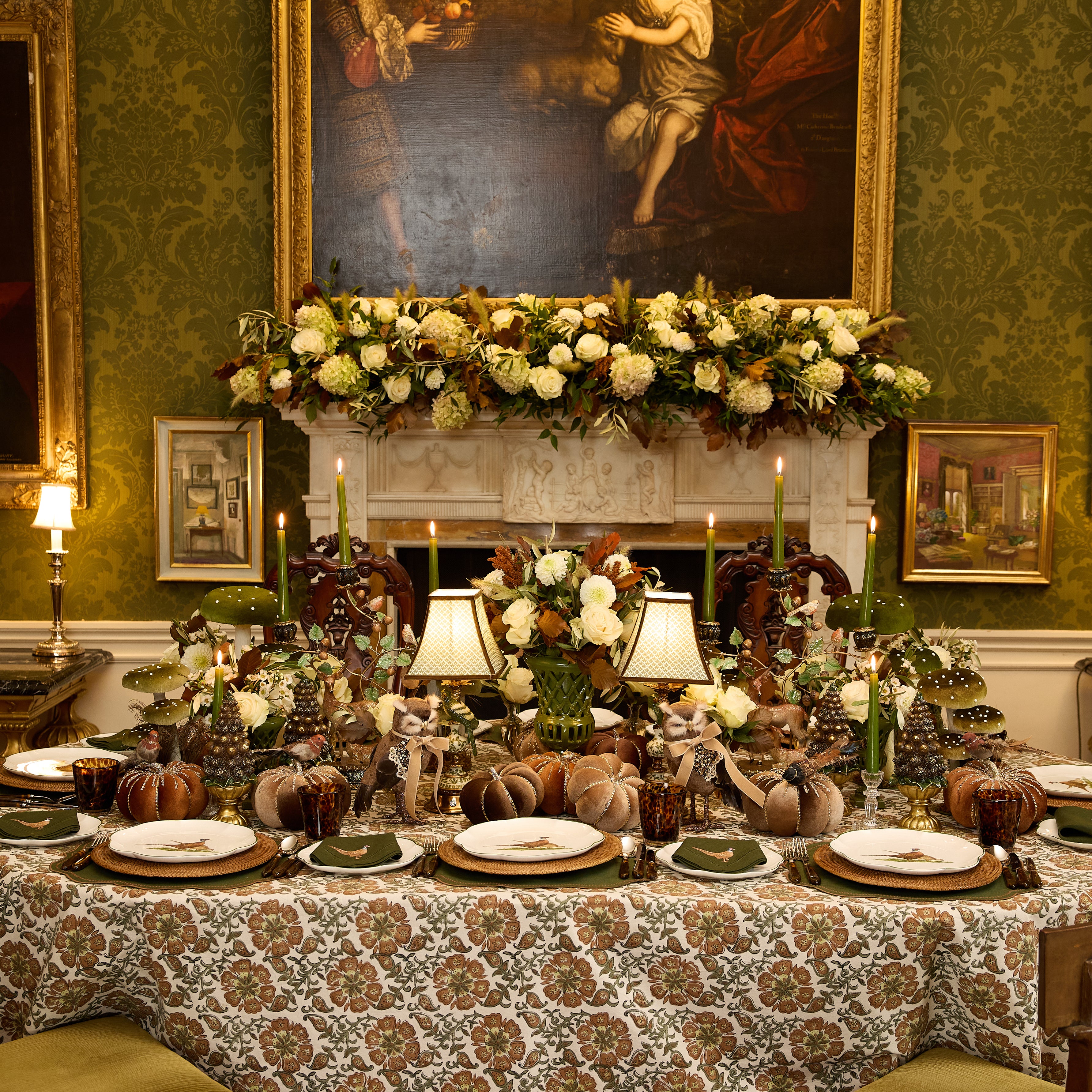 Enchanted Woodland Tablescape