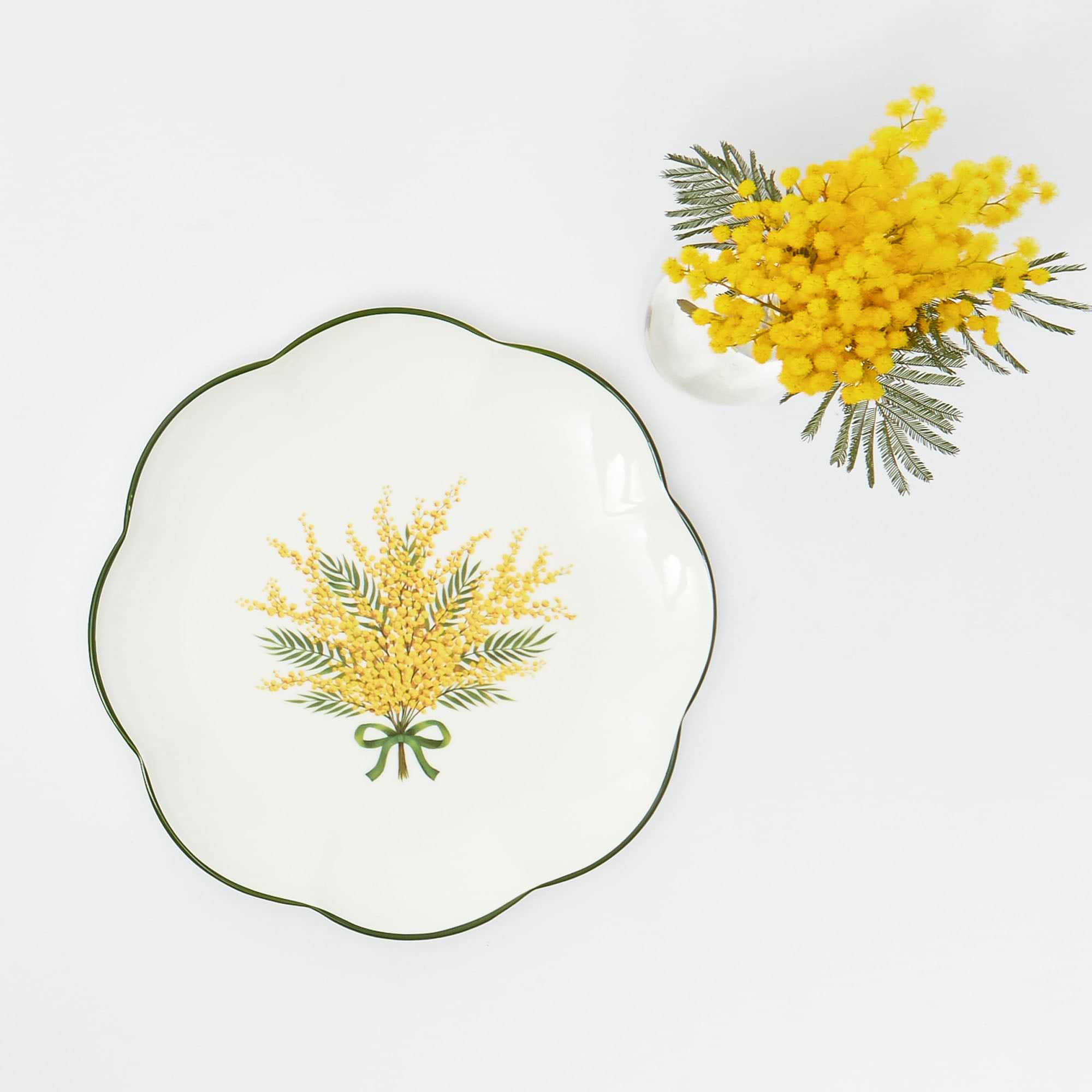Mimosa Dinner Plate