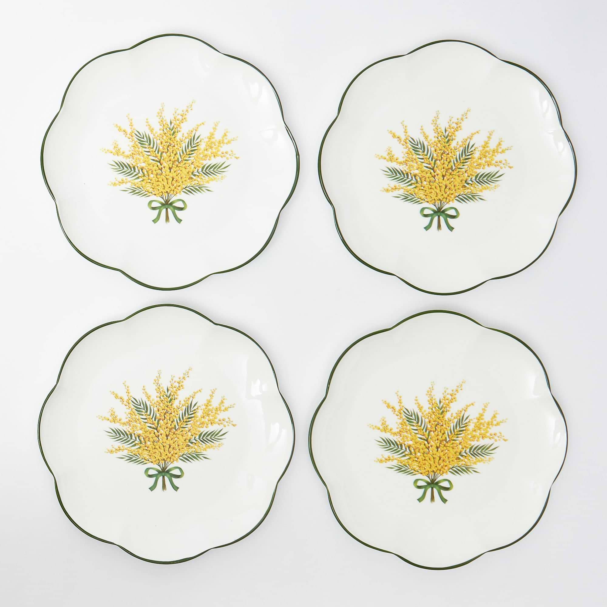 Mimosa Dinner Plates (Set of 4)