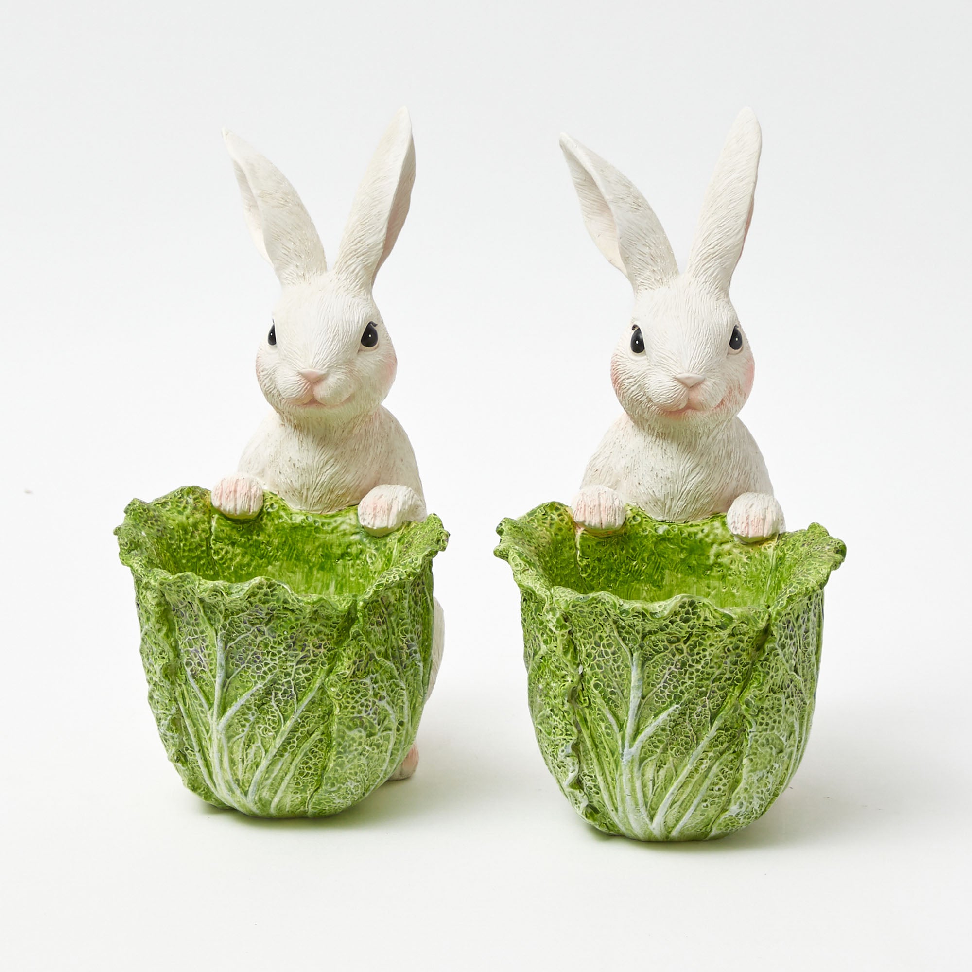 Cabbage Bunny Bowls (Pair)