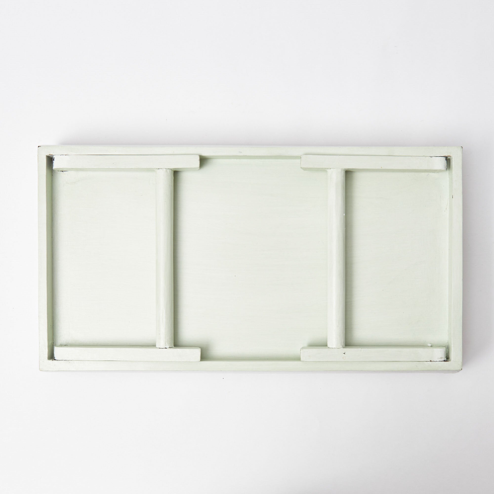 Green Chinoiserie Folding Tray