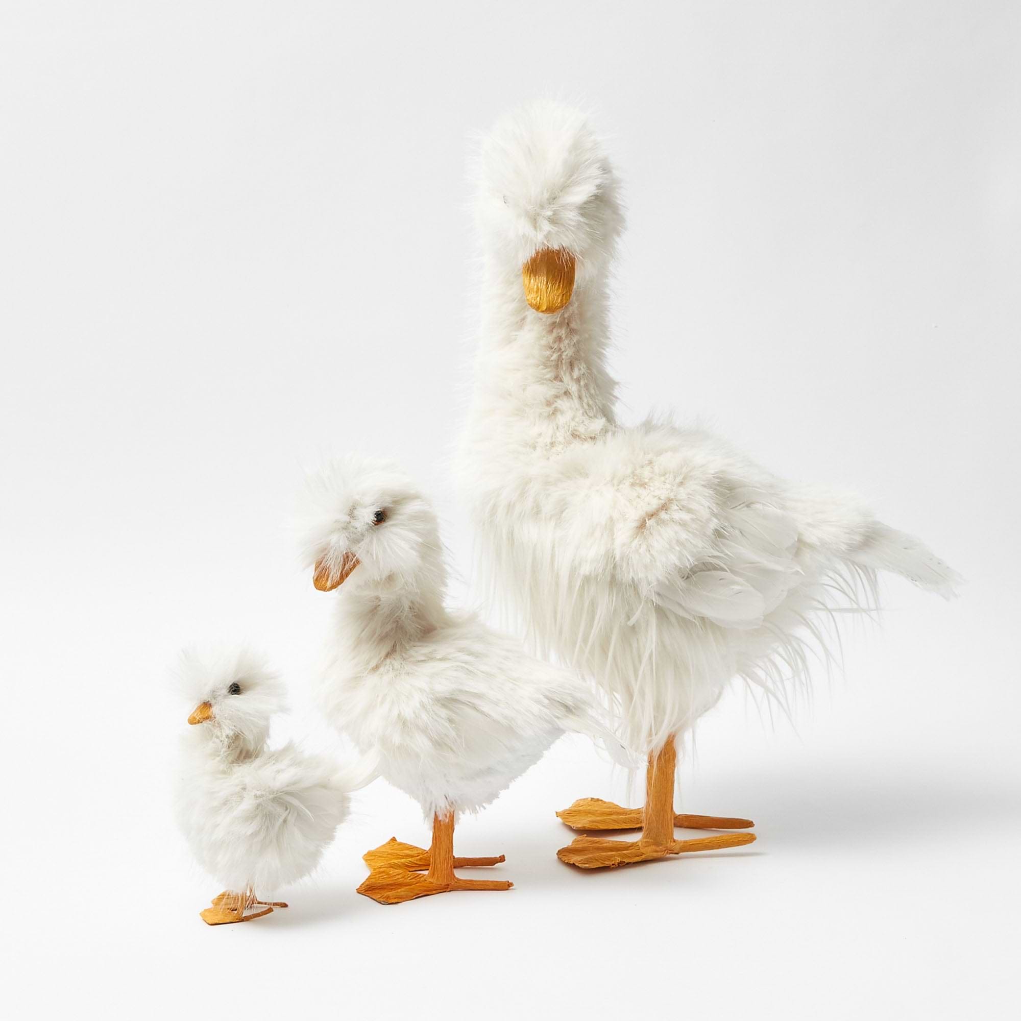 Fluffy Geese (Pair)