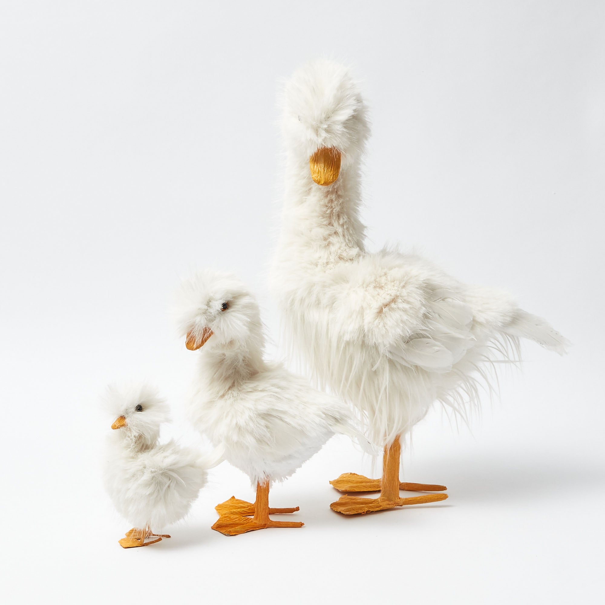 Fluffy Geese (Pair)