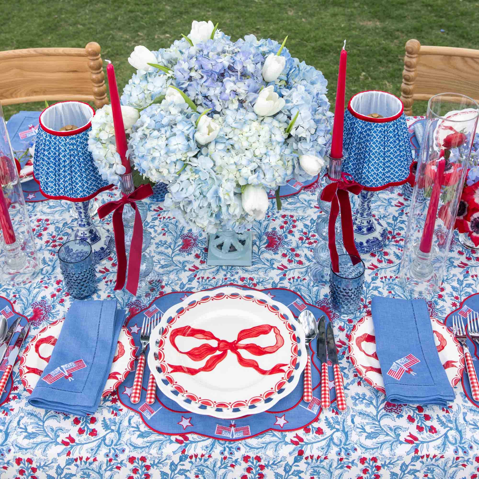 Red Gingham Cutlery (5 Piece)