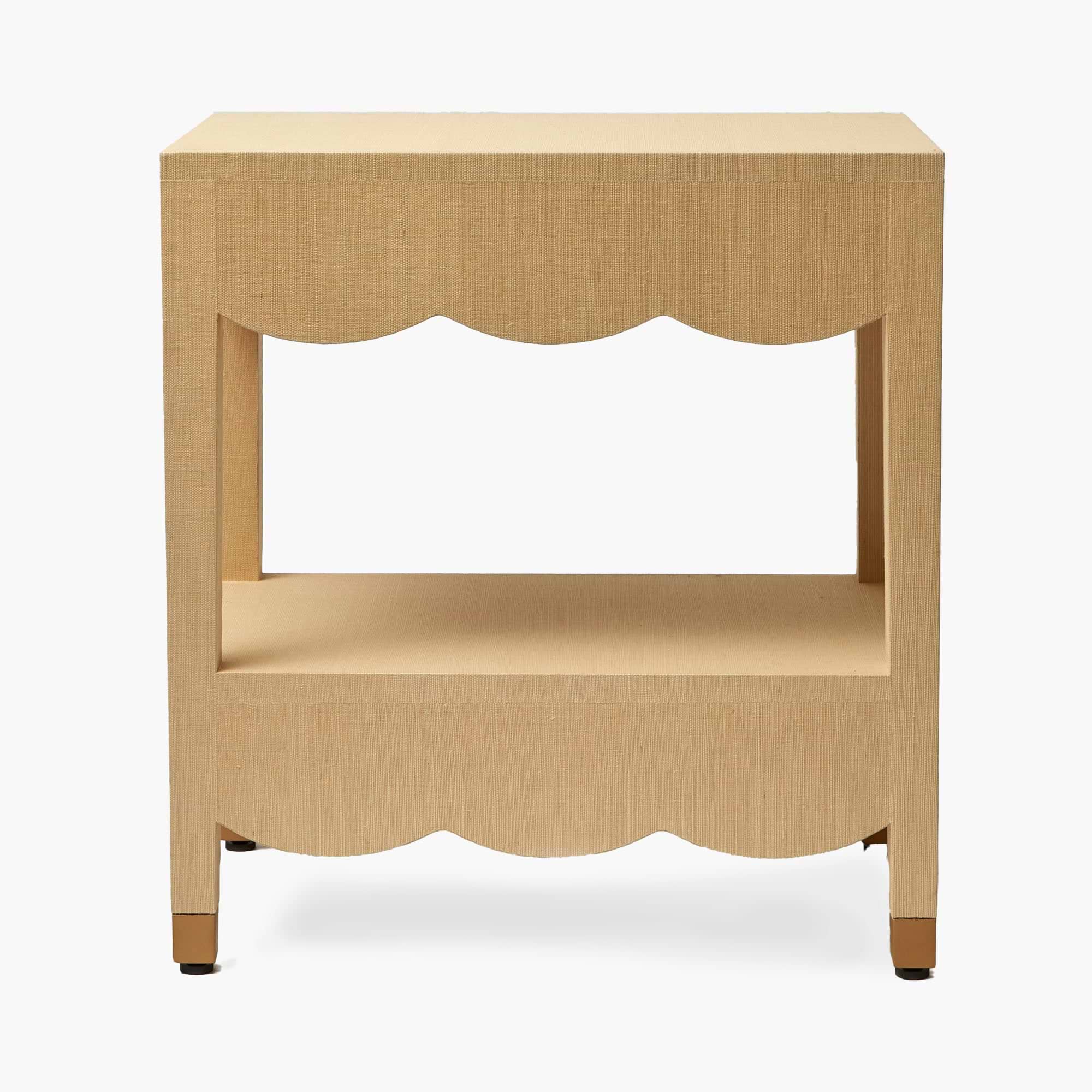 Grasscloth Table