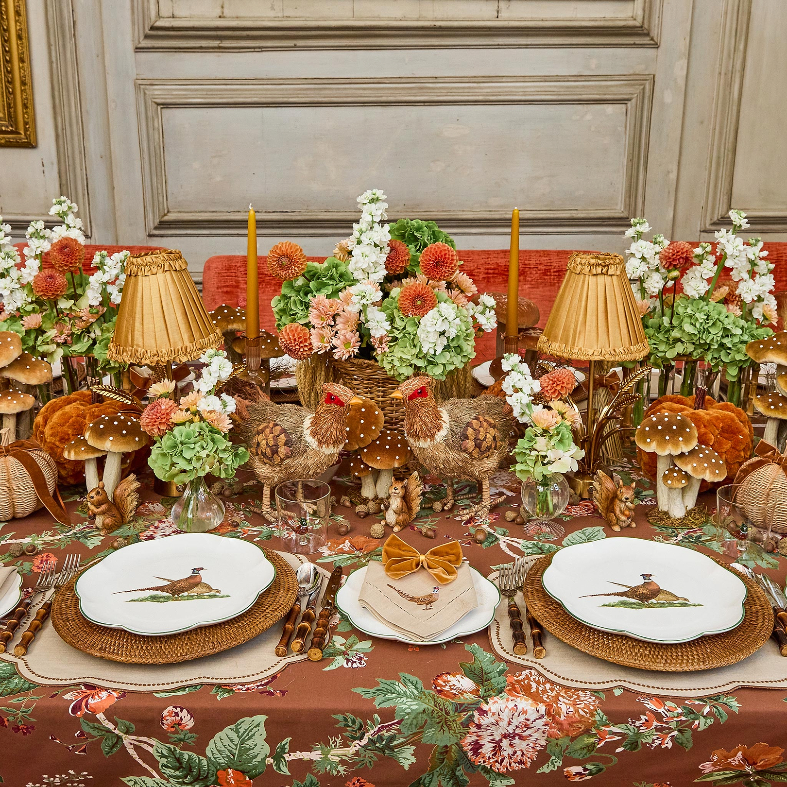 Scalloped Pheasant Dinner Plate