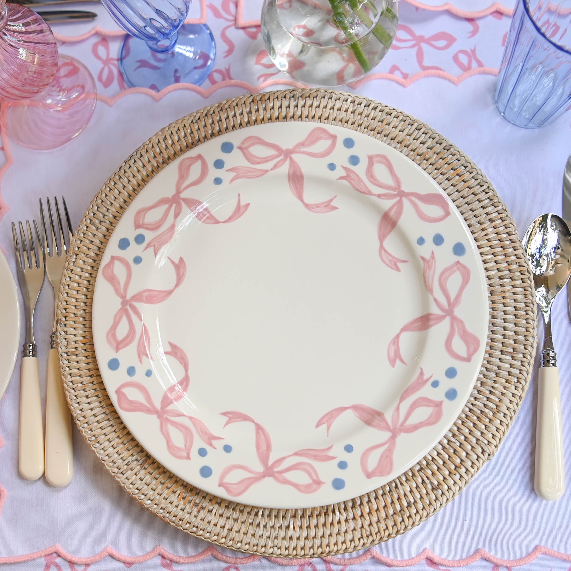 Harley's Bow Dinner Plate