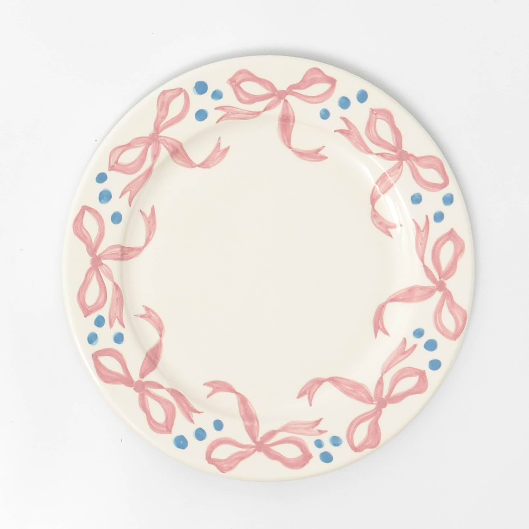 Harley's Bow Dinner Plates (Set of 4)