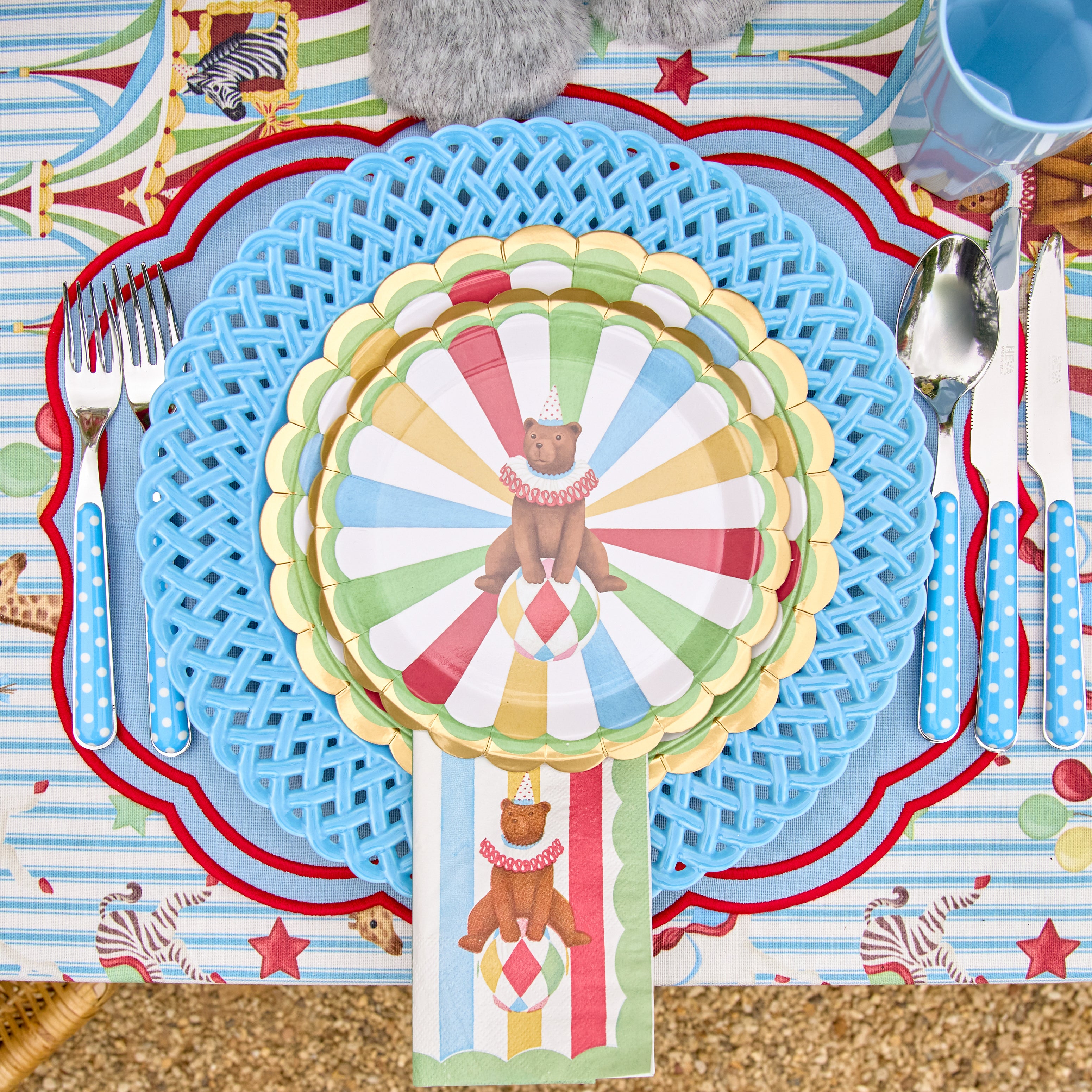 Circus Paper Napkins (Set of 20)