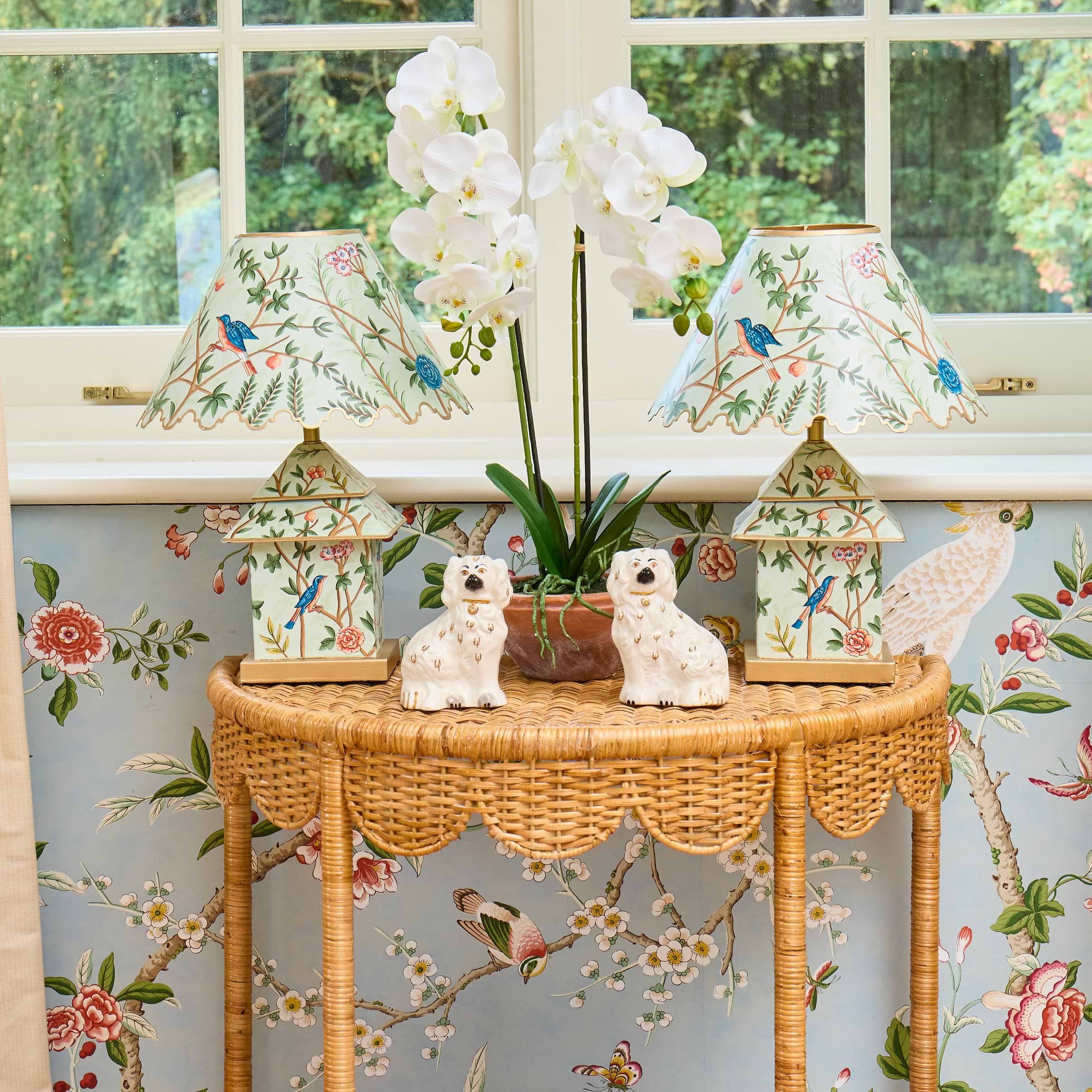 Annabelle Rattan Side Table