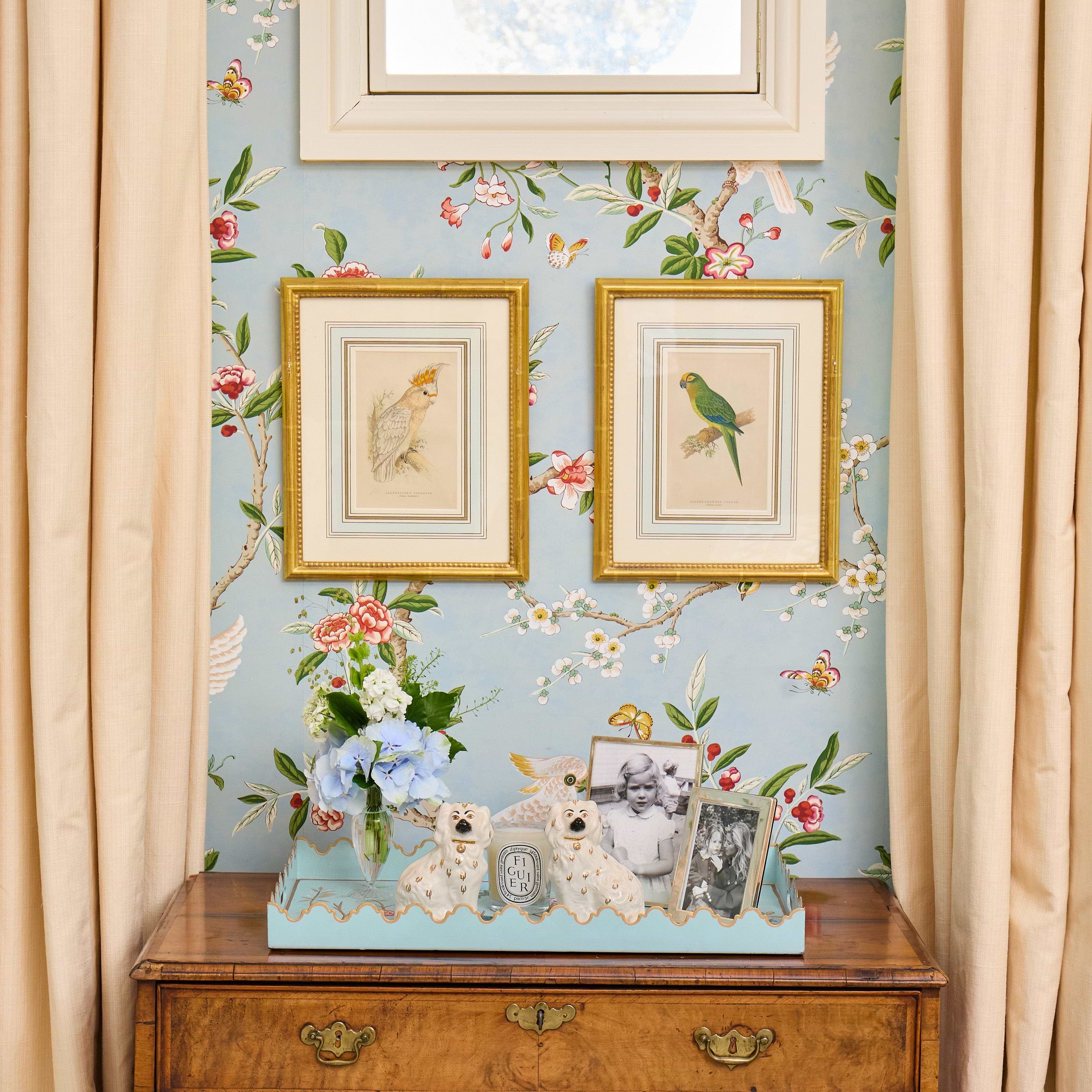 Blue Chinoiserie Tray