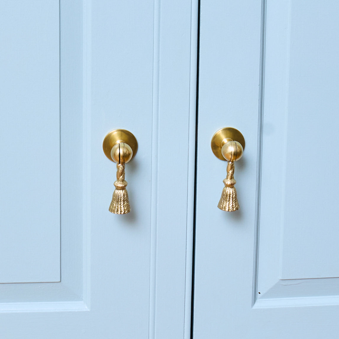 Rope Tassel Brass Knob