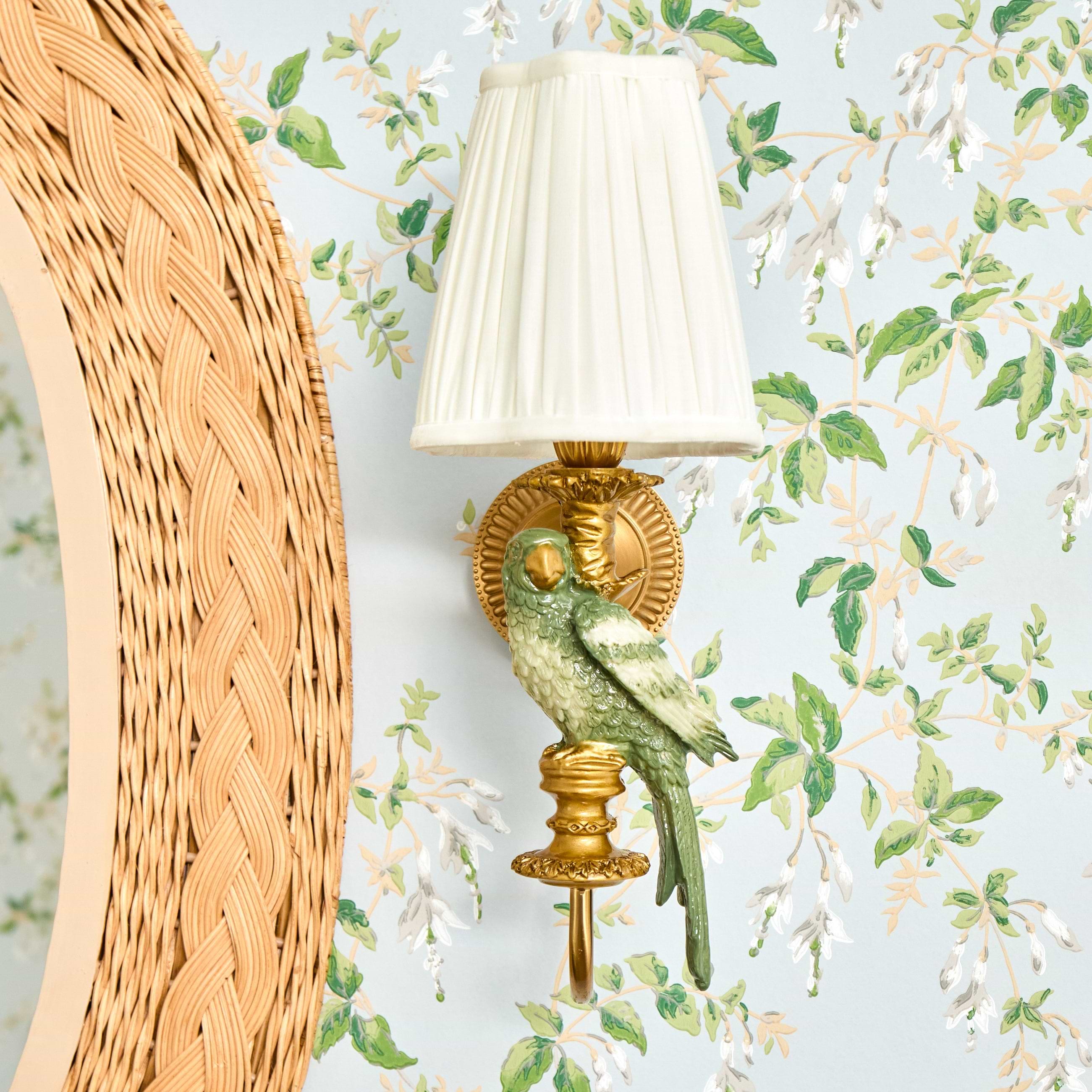 Cream Pleated Lampshade (14cm)
