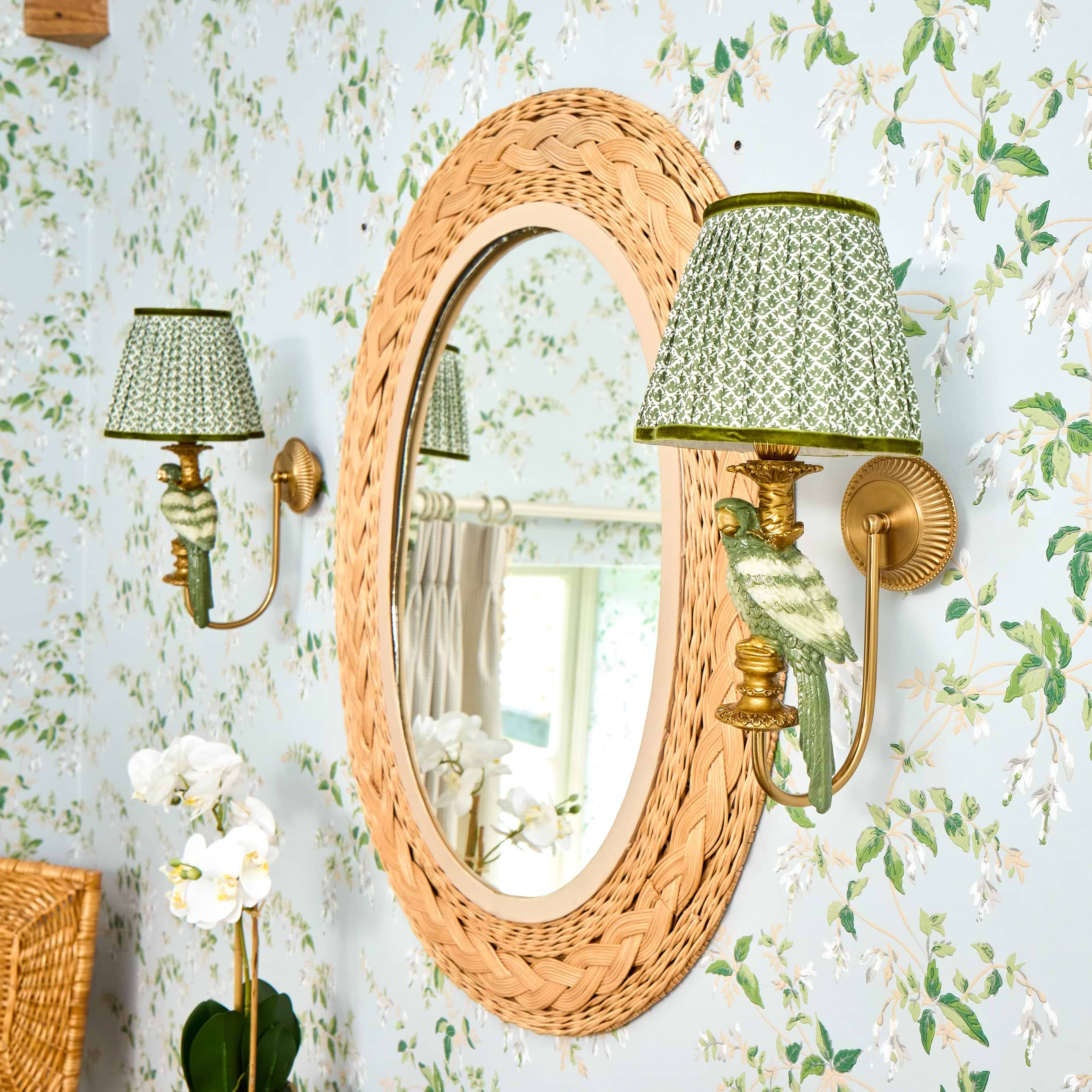 Olive Parrot Rechargeable Wall Light