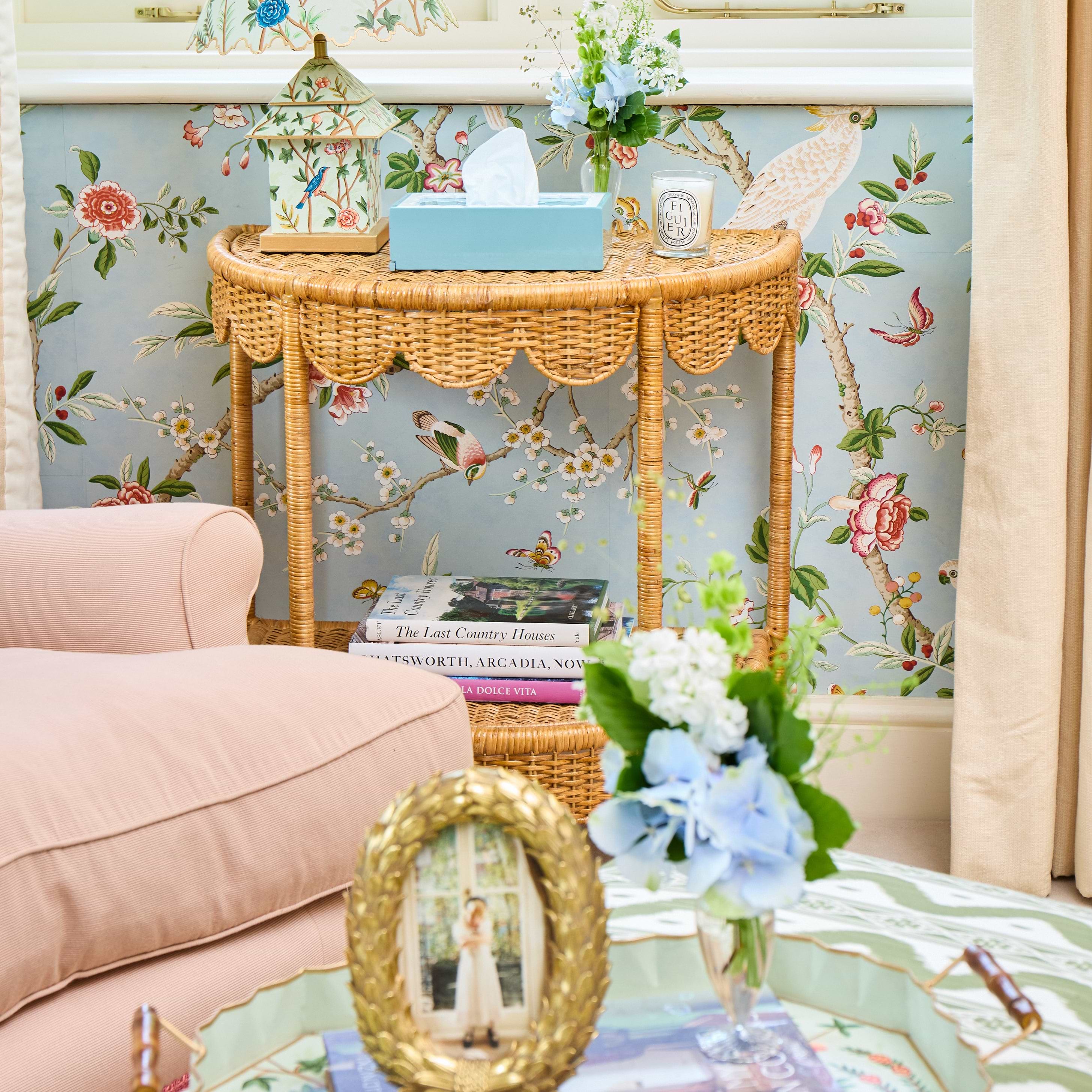 Annabelle Rattan Side Table