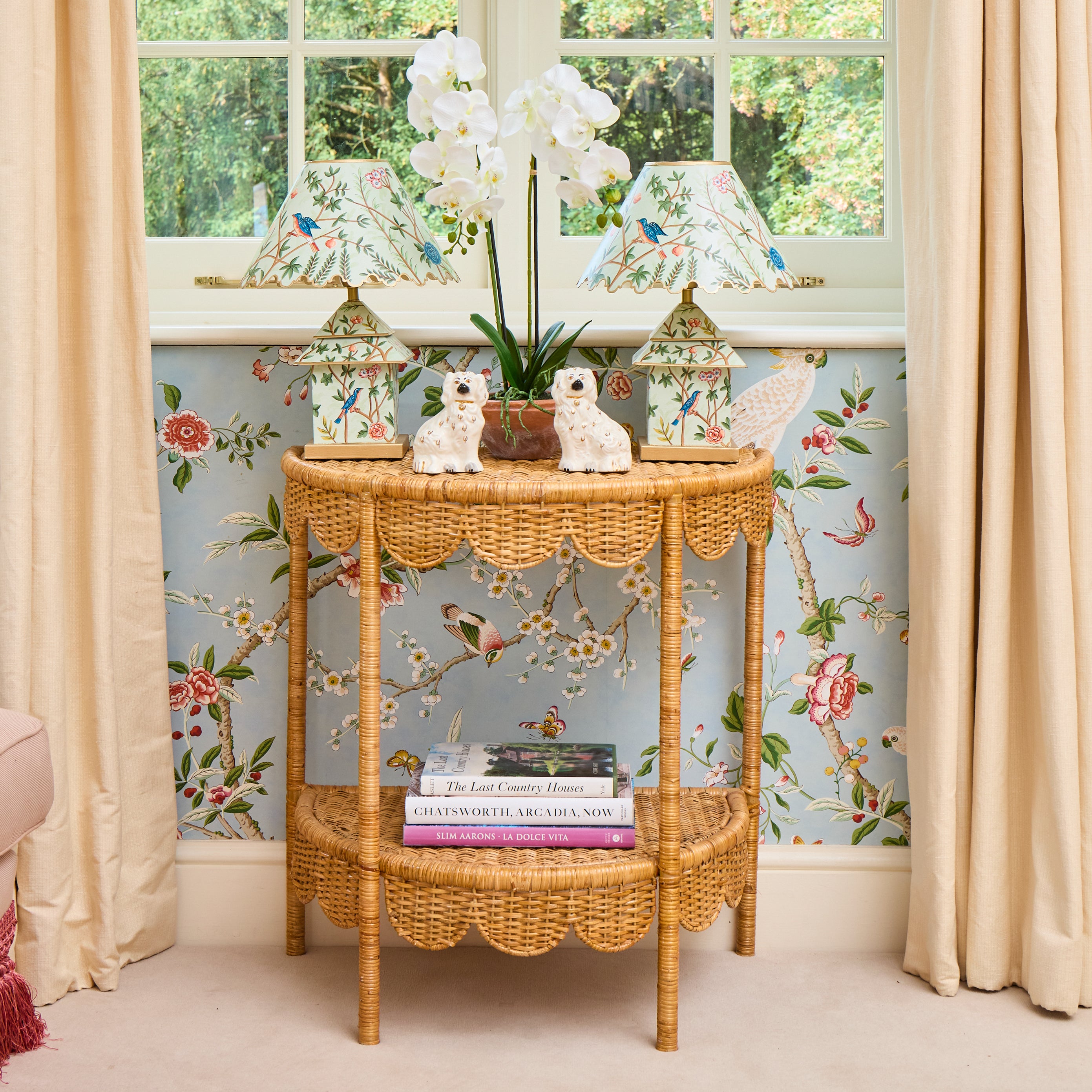 Annabelle Rattan Side Table