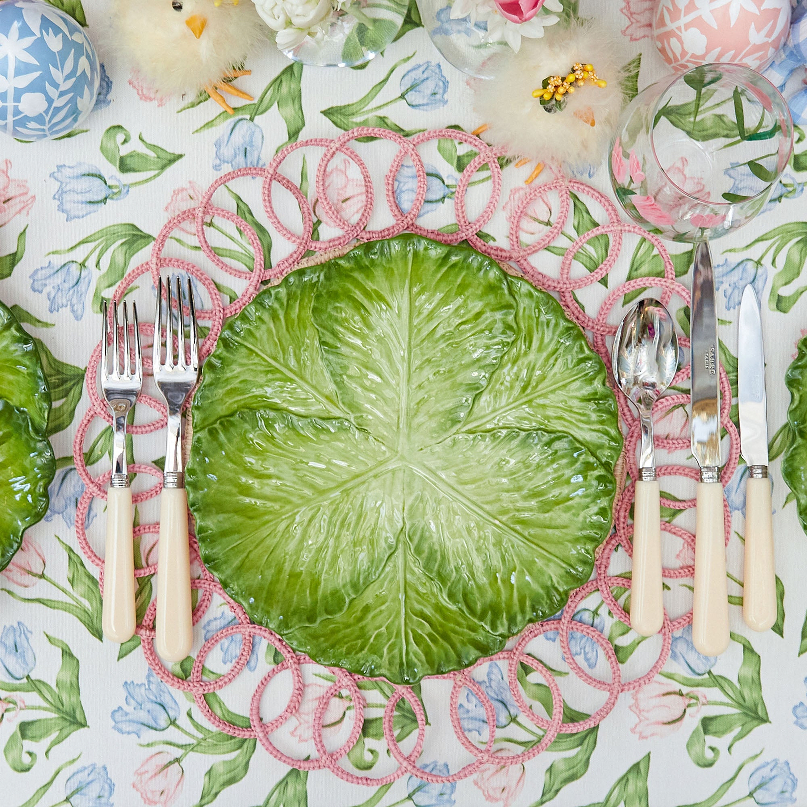Cabbage Starter Plates by Mrs. Alice