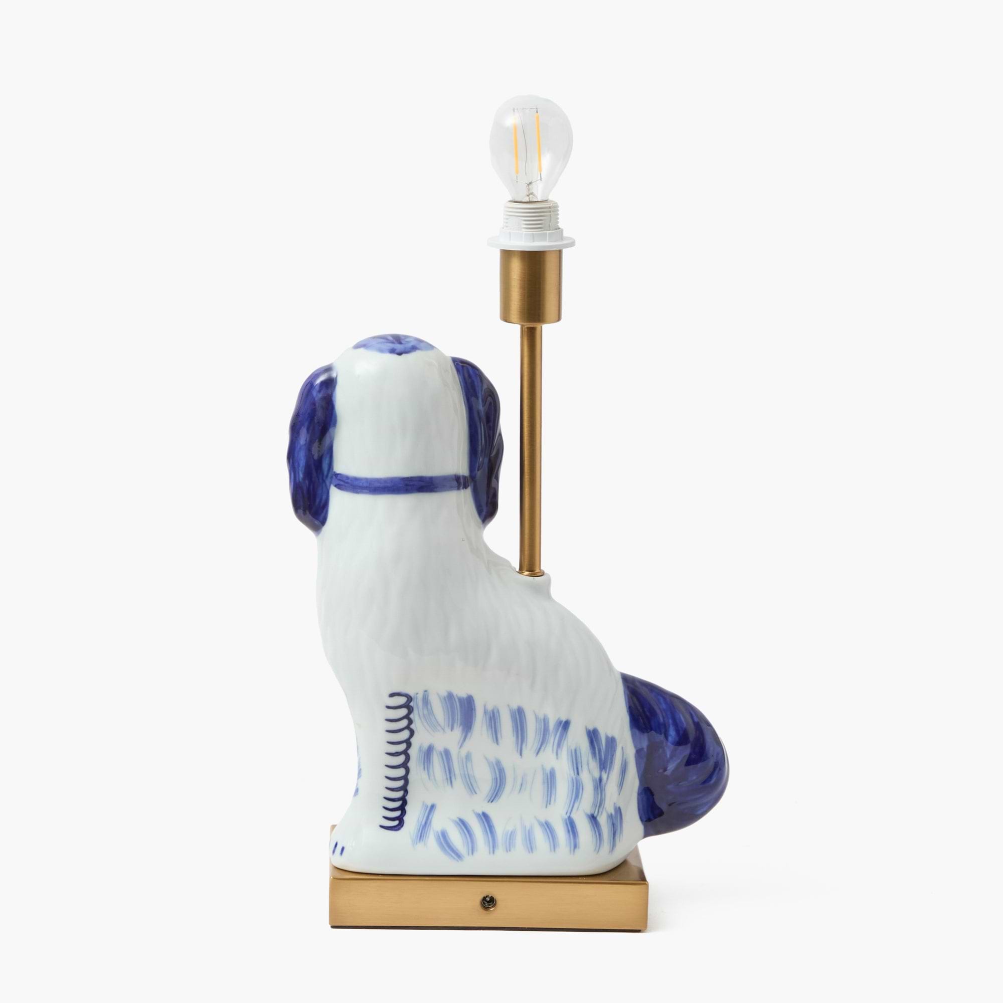 Rechargeable Staffordshire Dog Lamp (Right Facing)