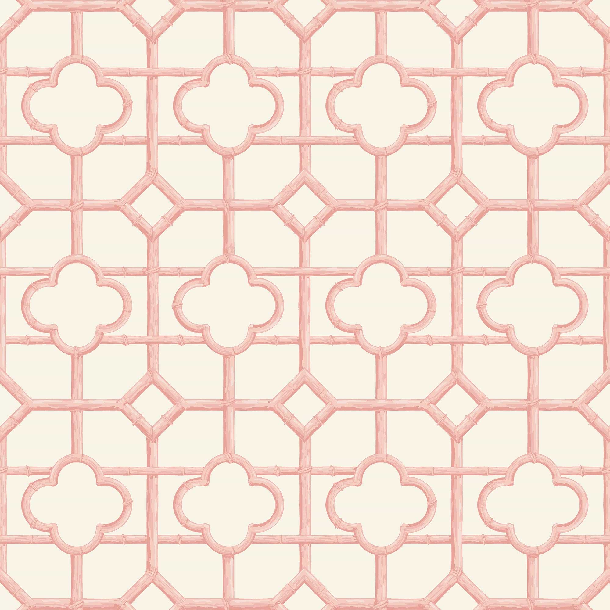 Pink Shaded Bamboo Wallpaper