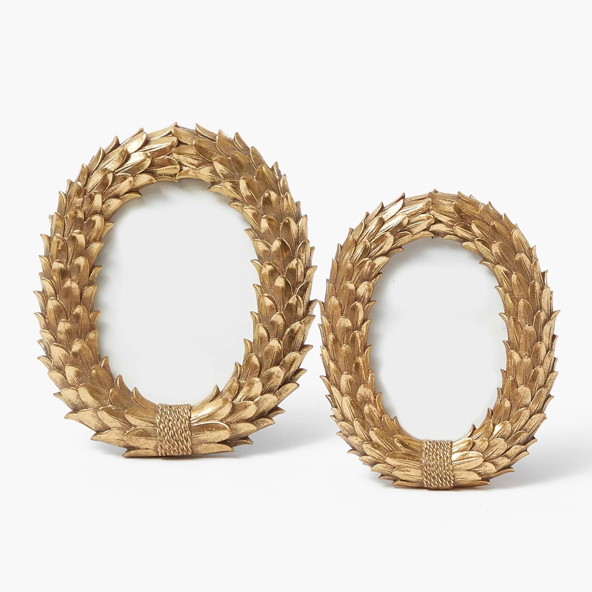 Odette Oval Gold Photo Frame - 5"x7"