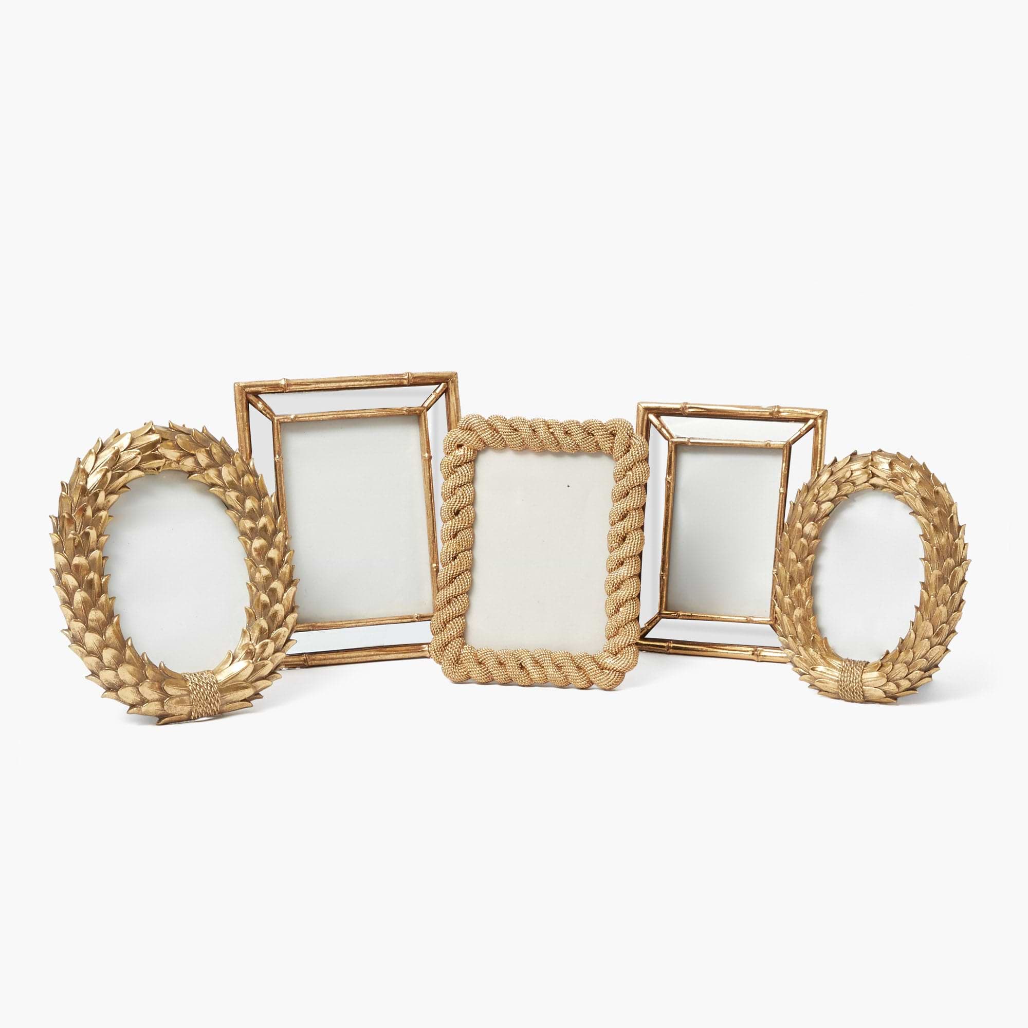 Gold Rope Photo Frame - 5"x7"