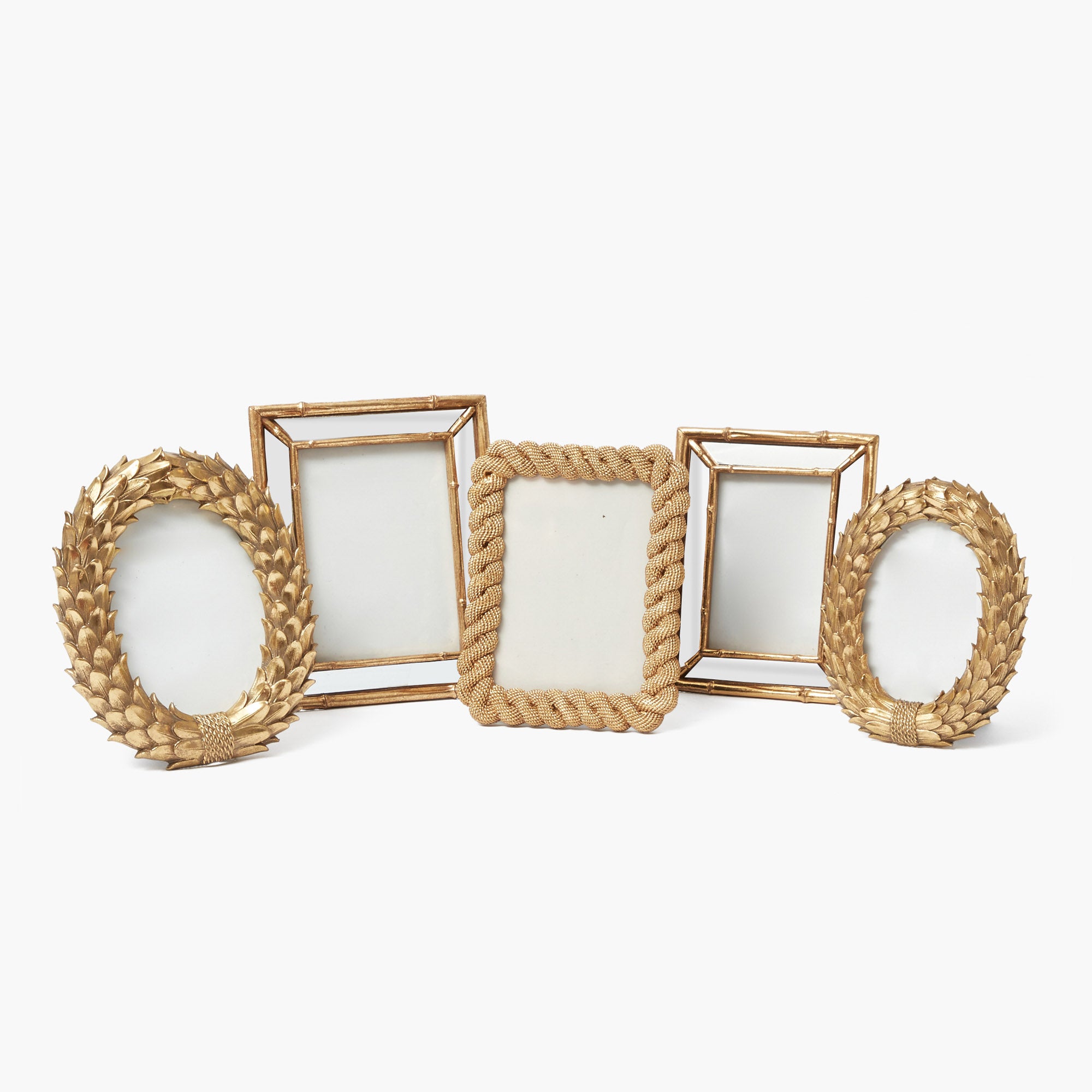 Gold Rope Photo Frame - 5"x7"