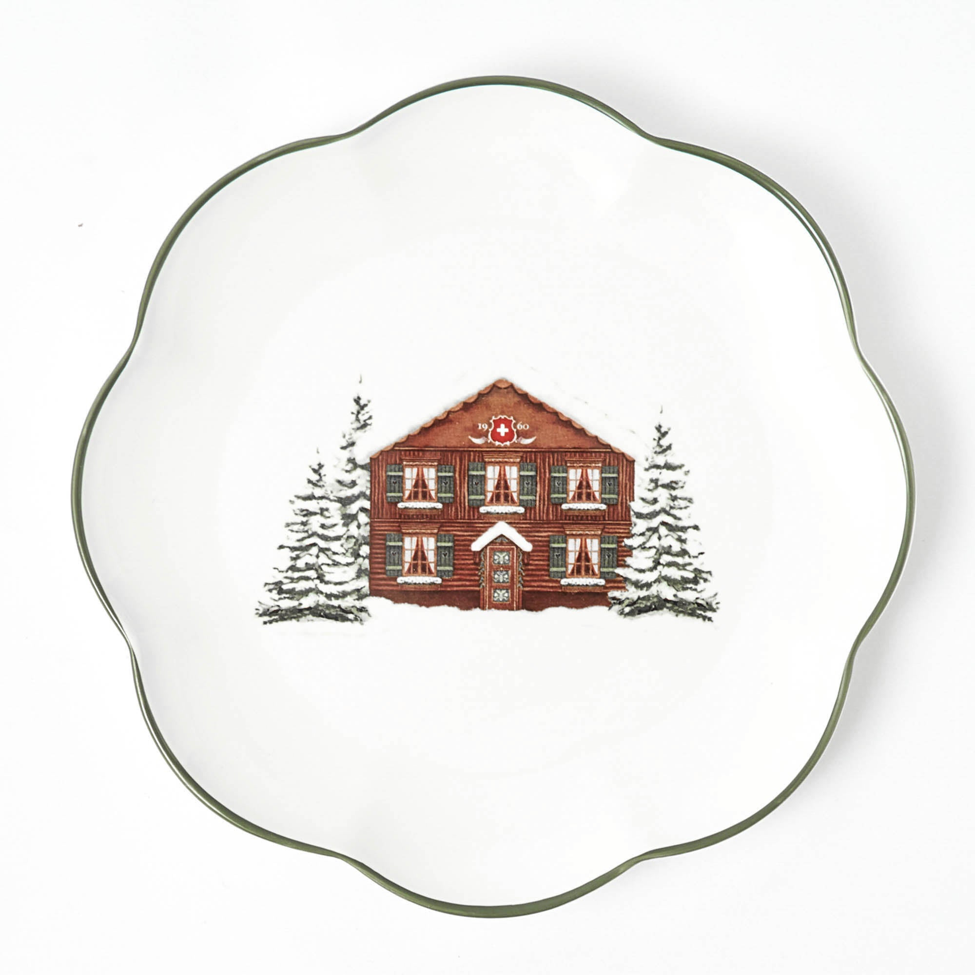 Alpine Chalet Dinner Plate (Set of 4)