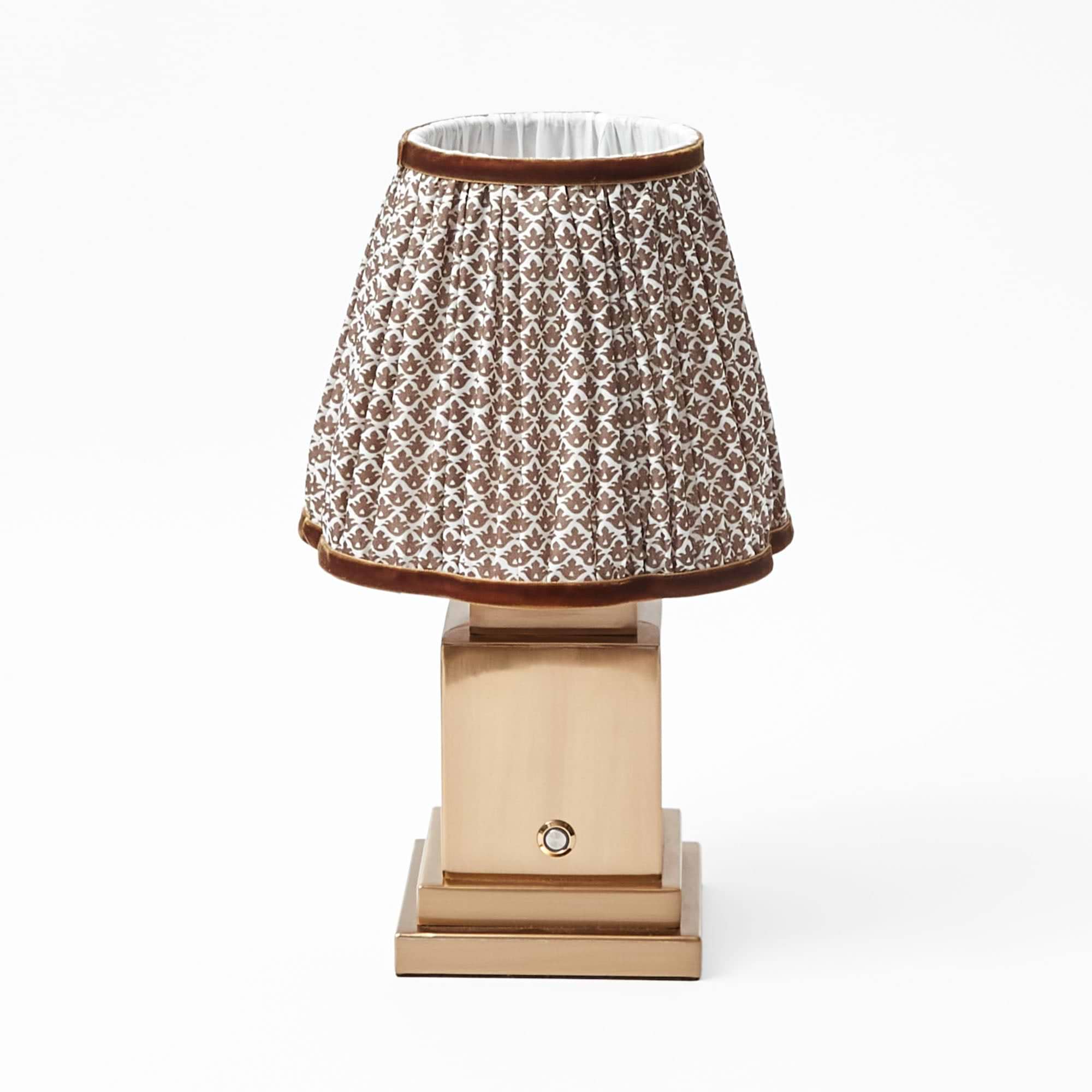 Chocolate Lotus Lampshade (18cm)