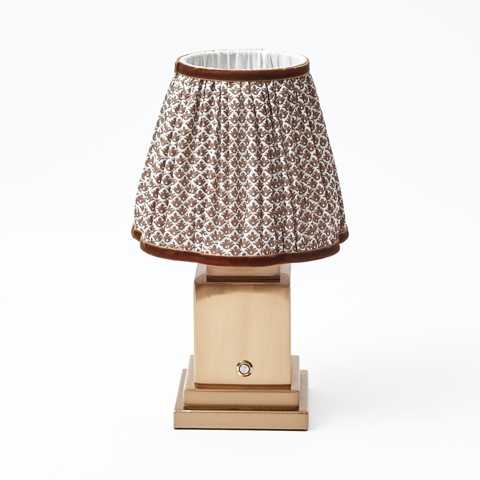 Chocolate Lotus Lampshade (18cm)