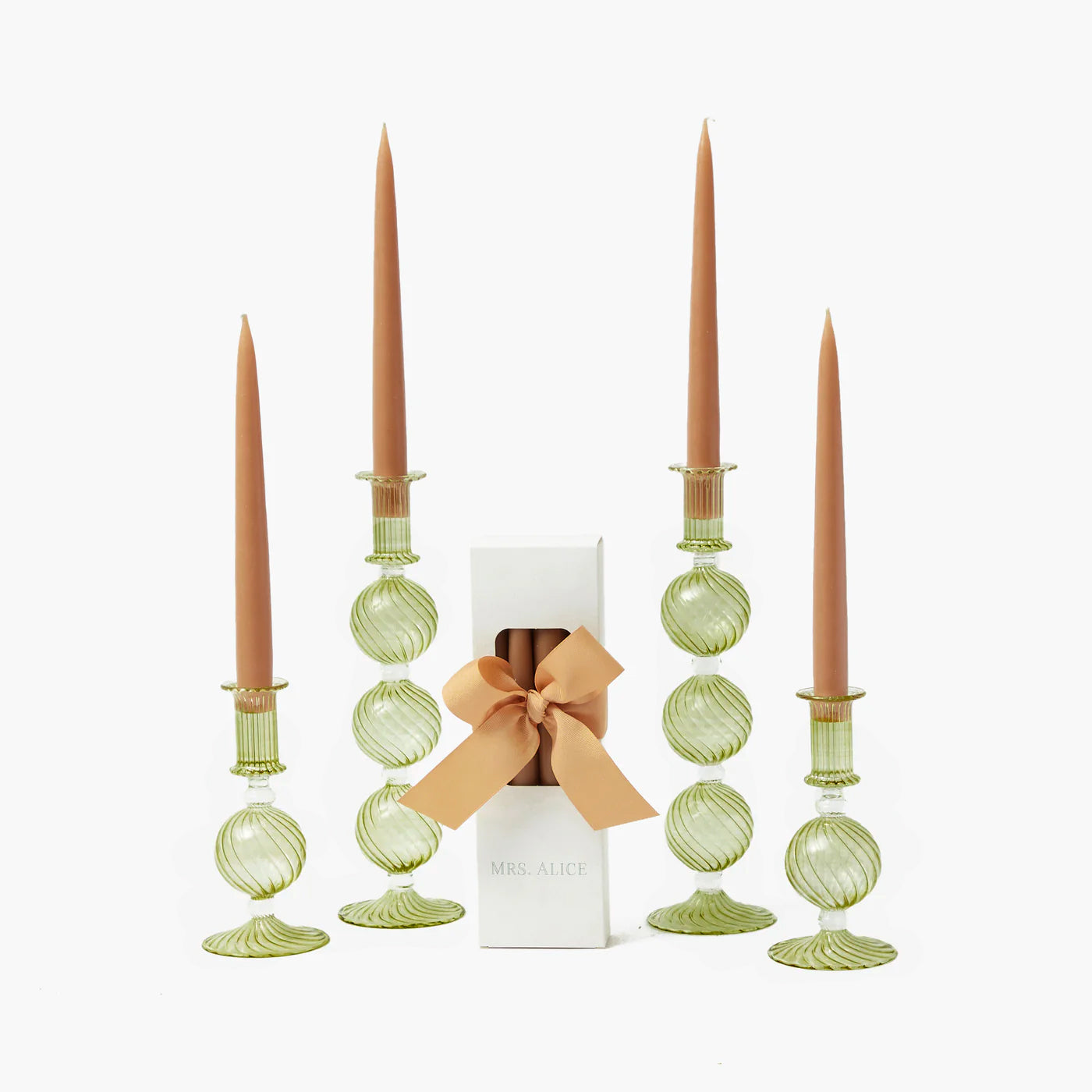 Camille Olive Candle Set (Mocha)
