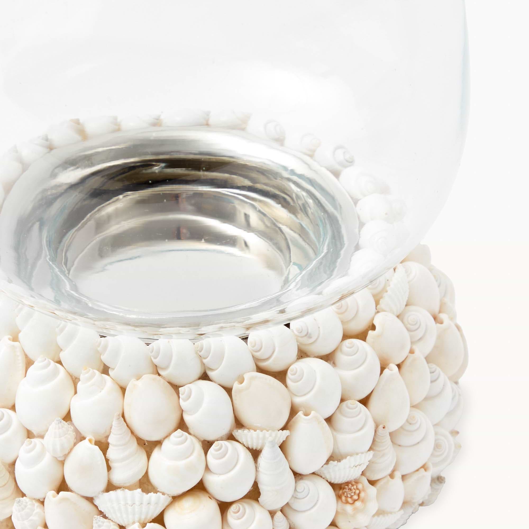 Sophia Shell Hurricane Lantern