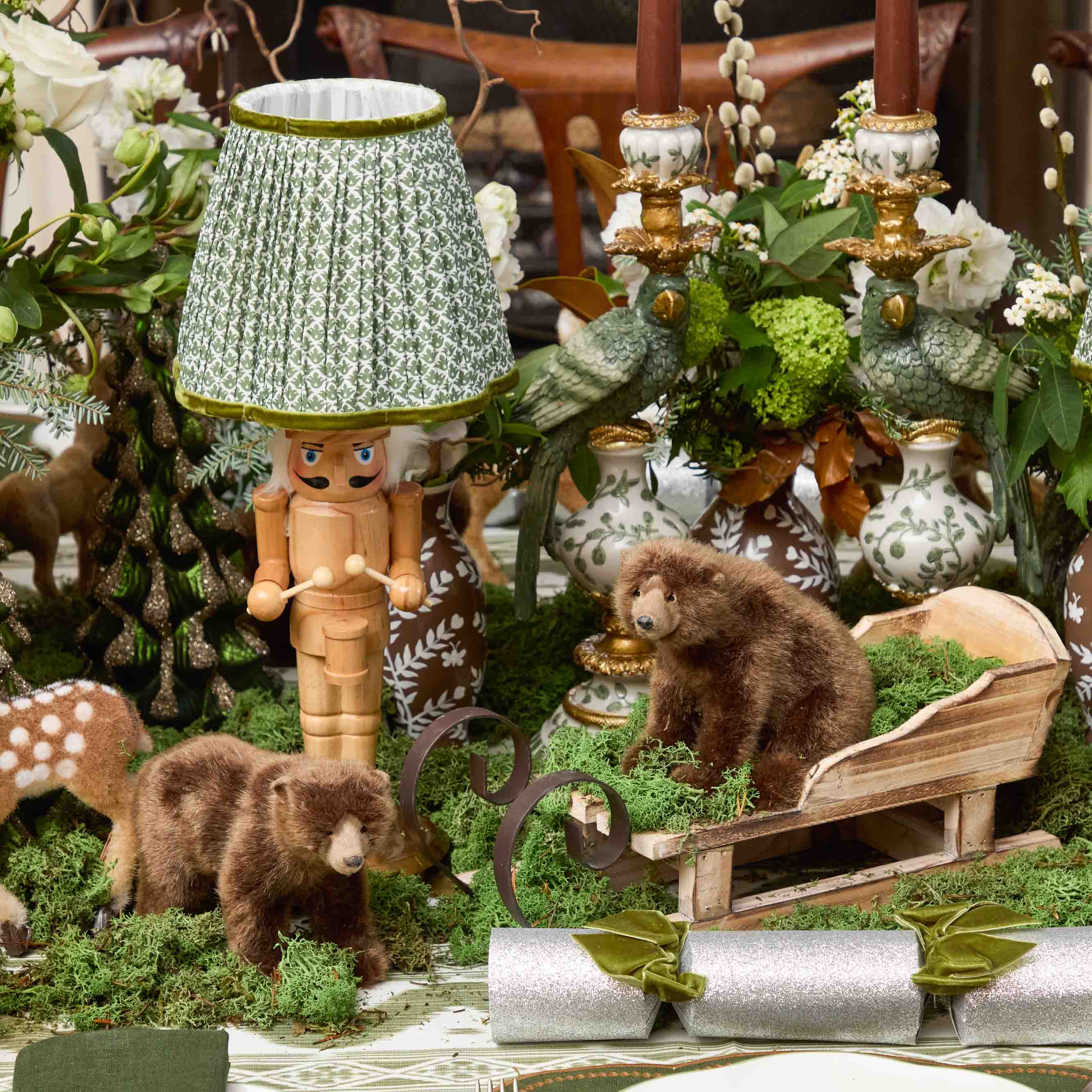 Brown Alpine Bears (Set of 3)