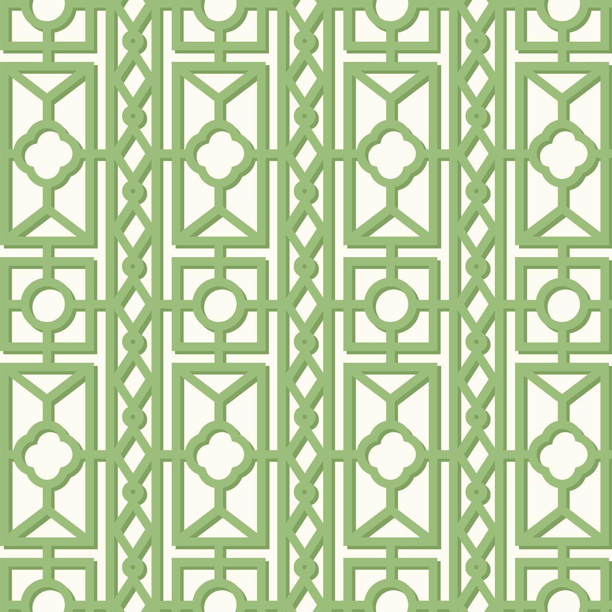 Green Pavilion Wallpaper