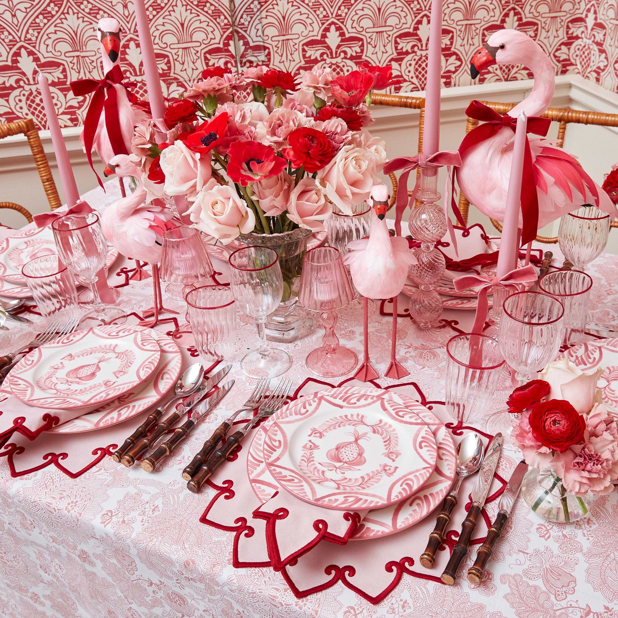 Pretty In Pink Candlescape
