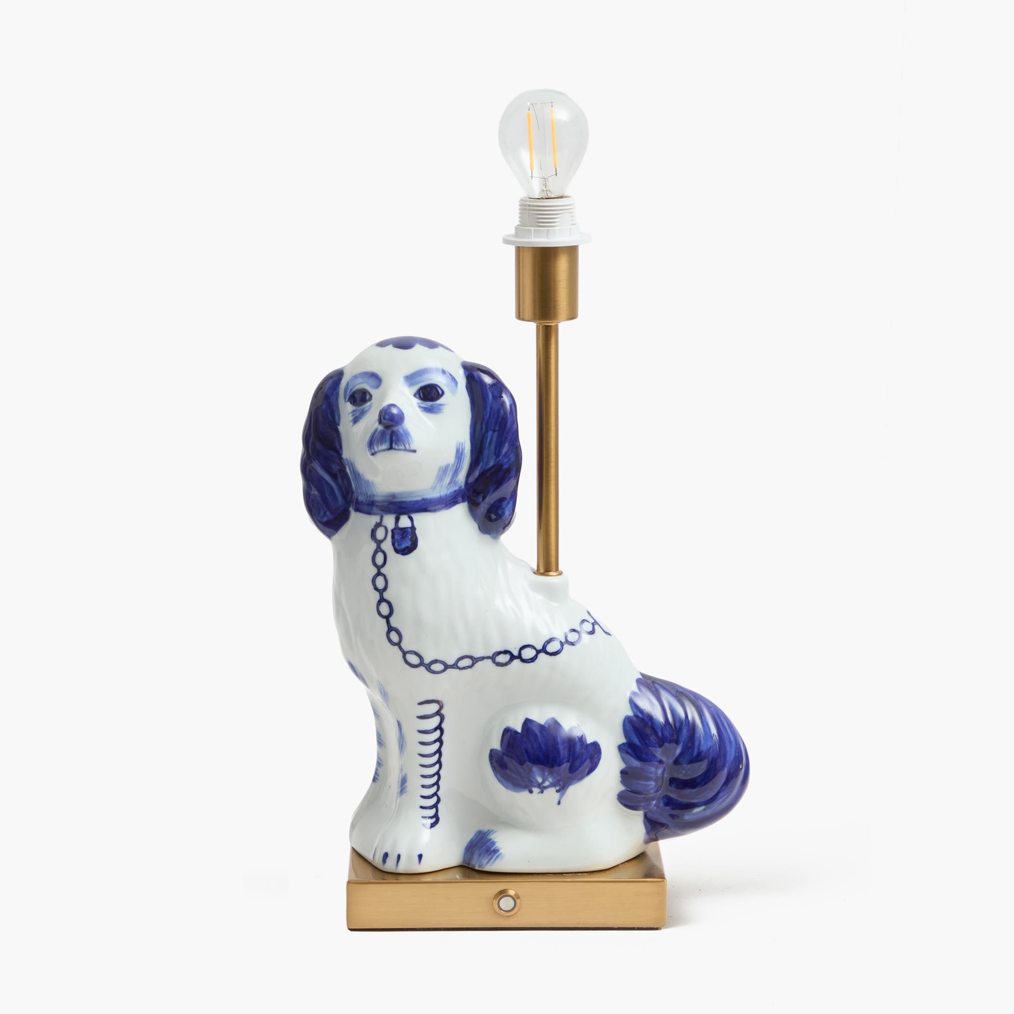Rechargeable Staffordshire Dog Lamp (Left Facing)