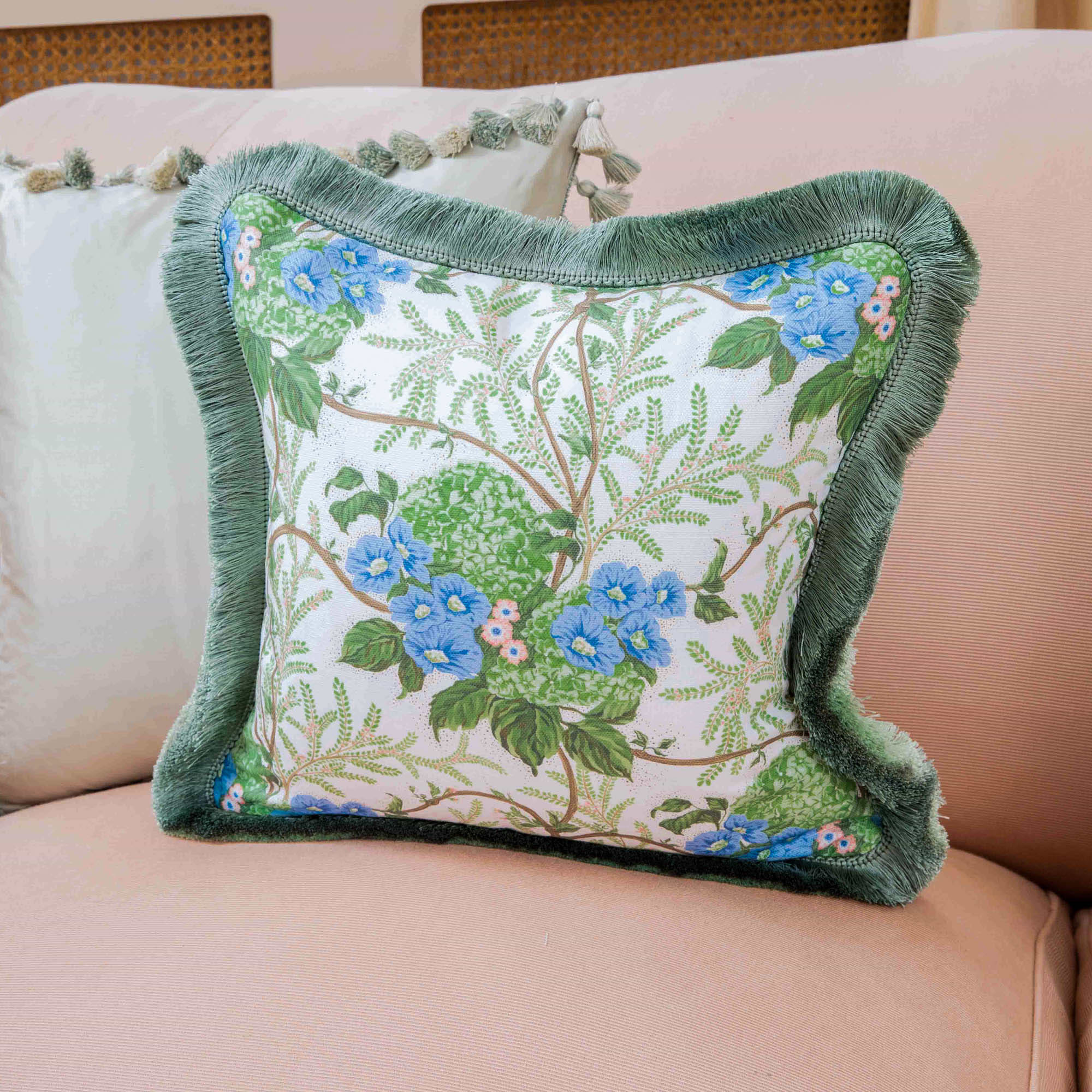 Pink Lady Isabella's Garden Fabric