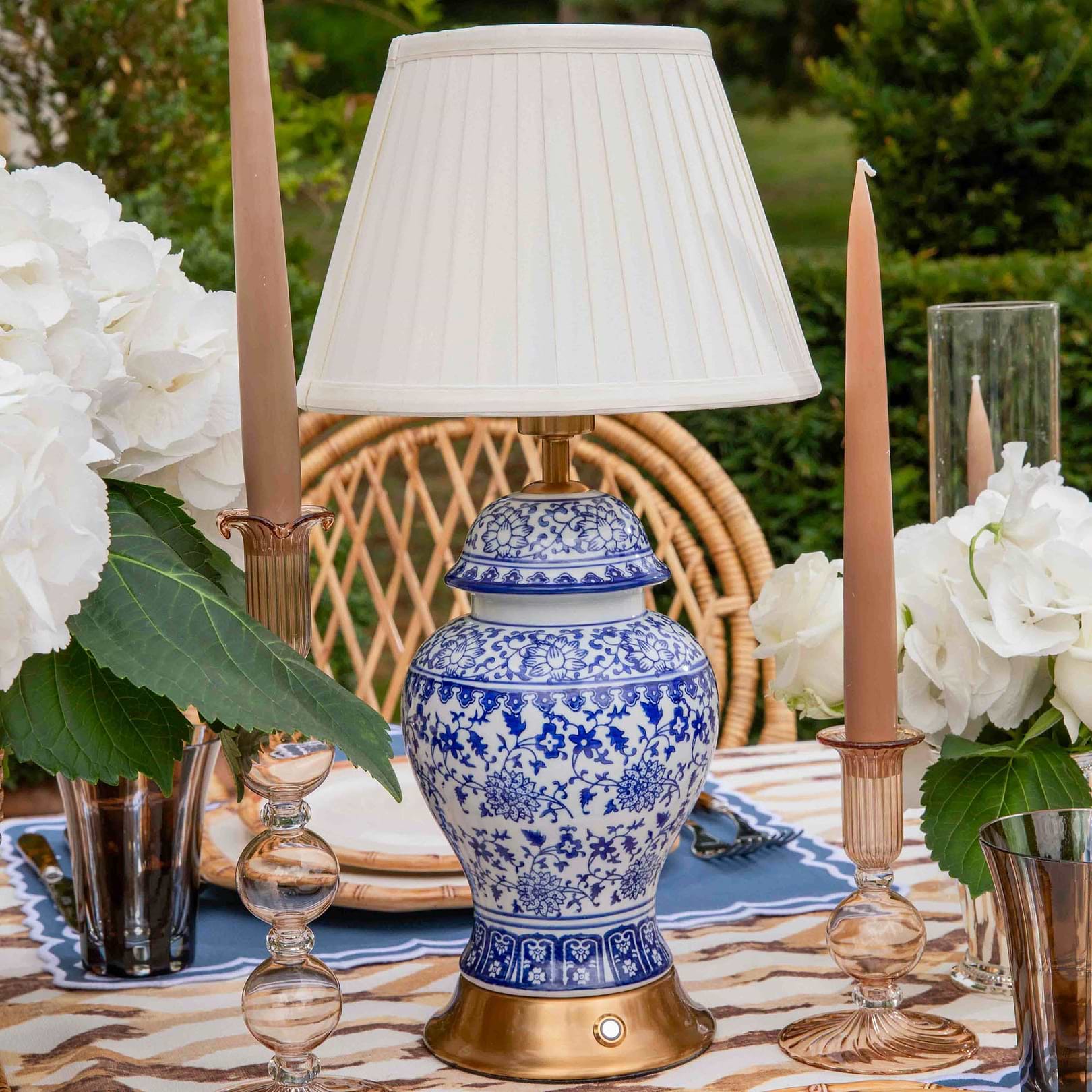 リサブレアRisabraire's Chinoiserie #Amarant B Chinoiserie Rechargeable Lamp