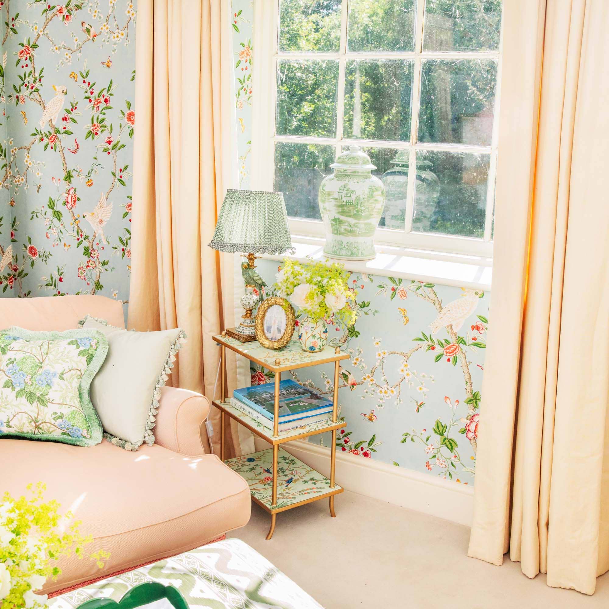 Chinoiserie Tole Side Table