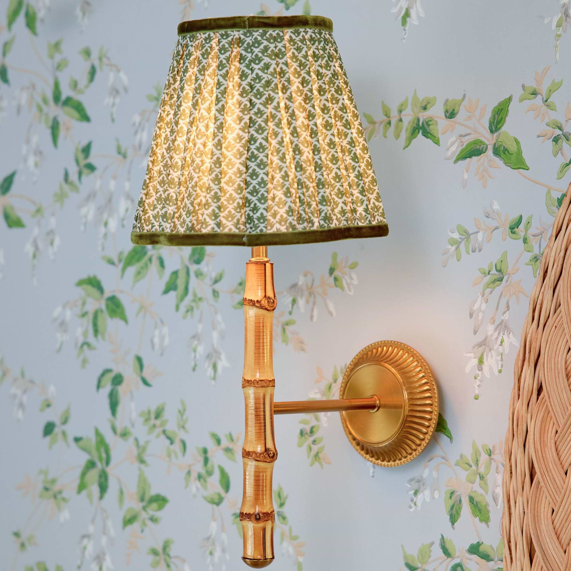 Bamboo Rechargeable Wall Light