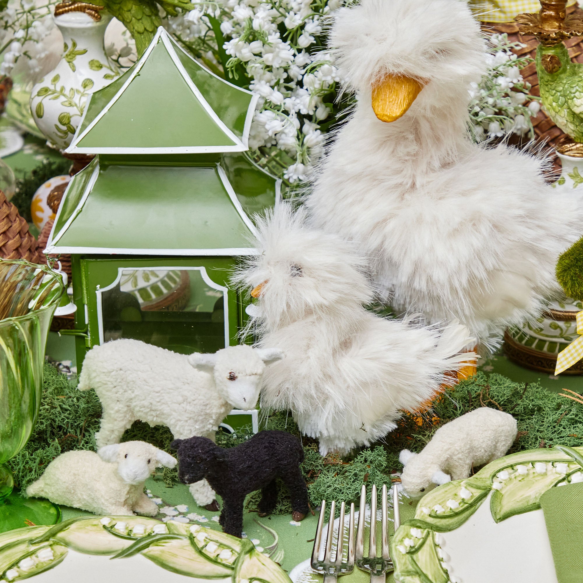 Fluffy Geese (Pair)