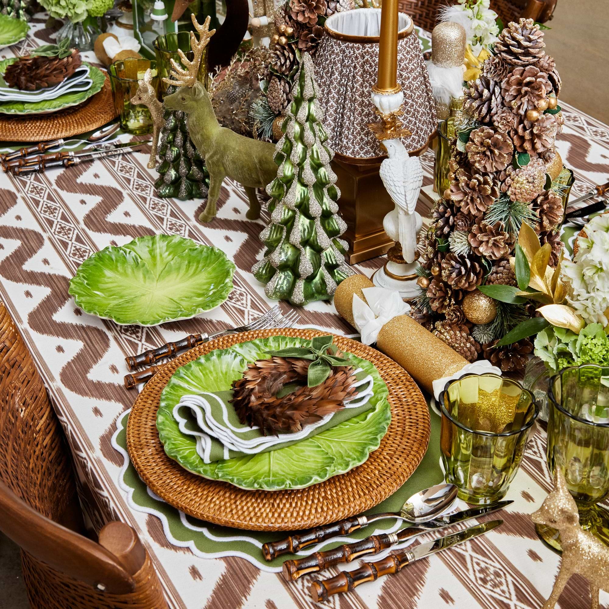 Green Serena Cabbage Starter Plate