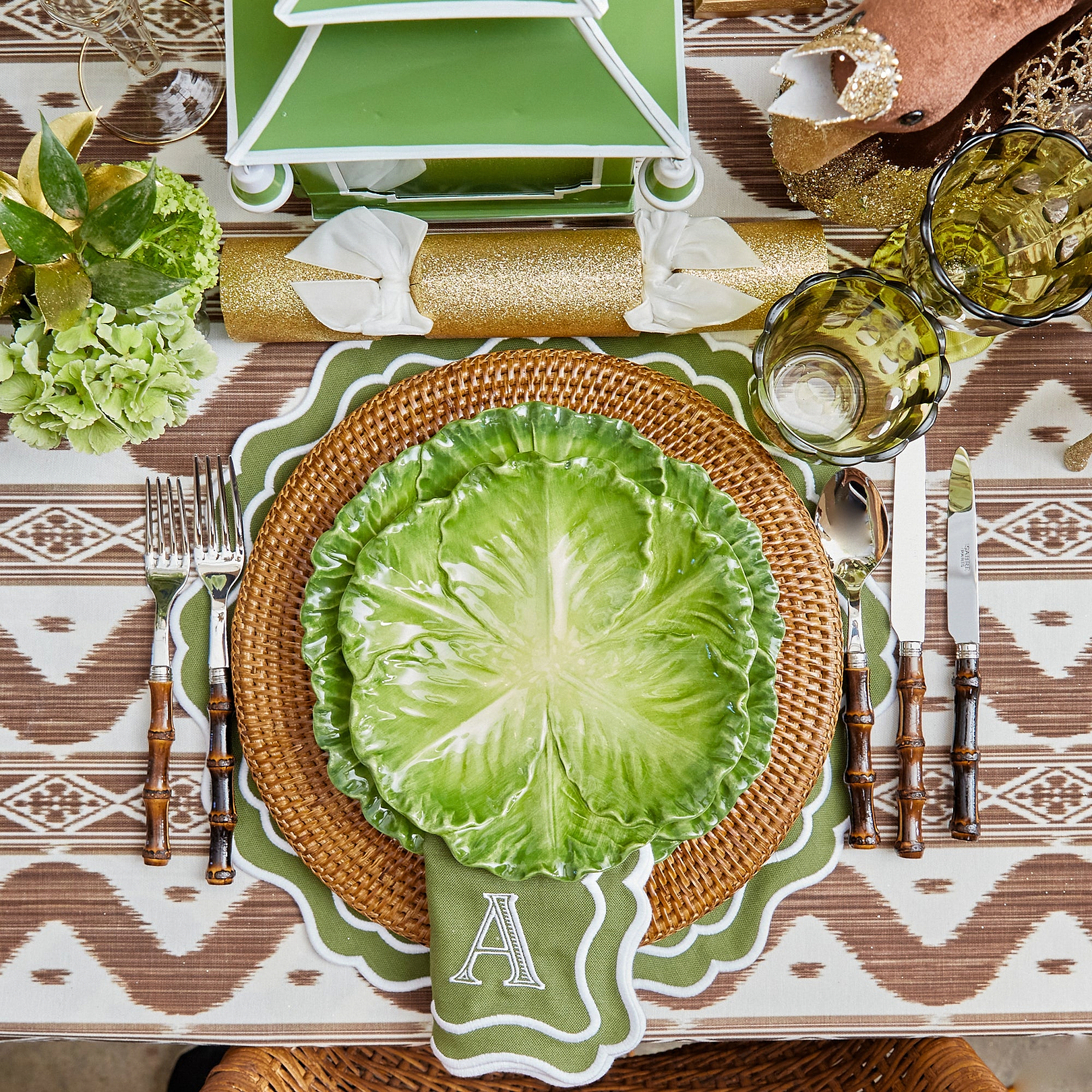 Cabbage Starter Plates by Mrs. Alice