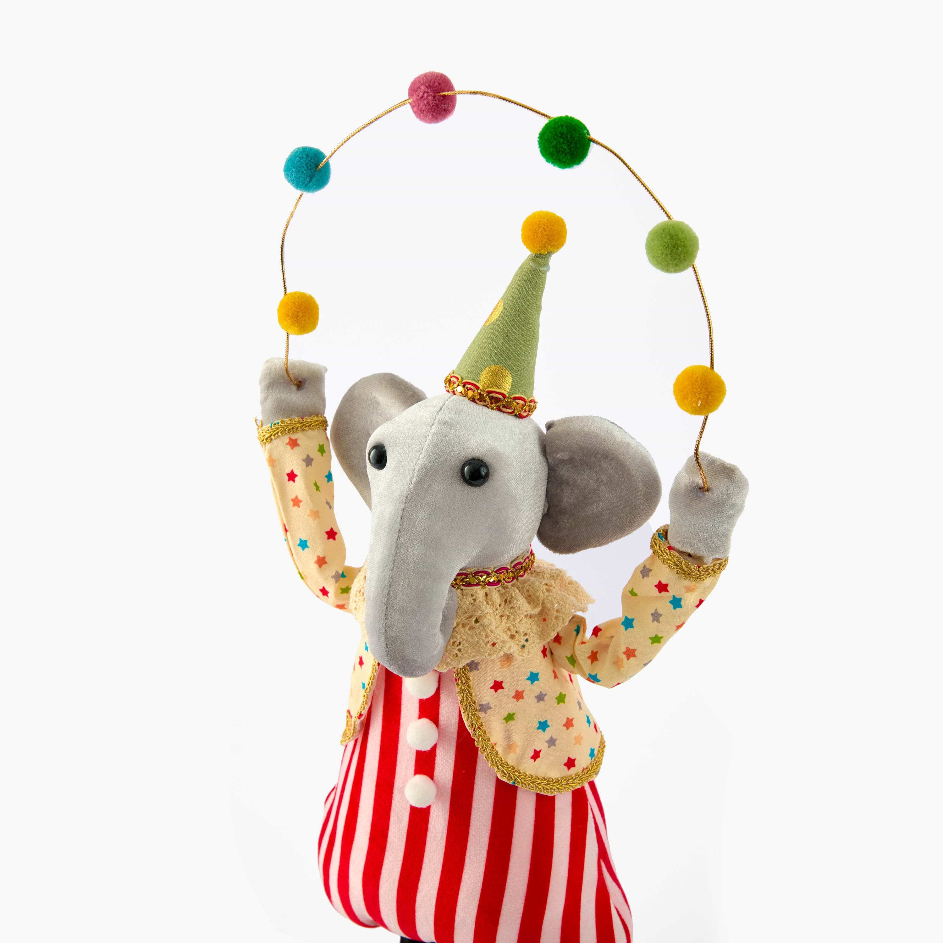 Party Bear & Elephant (Pair)