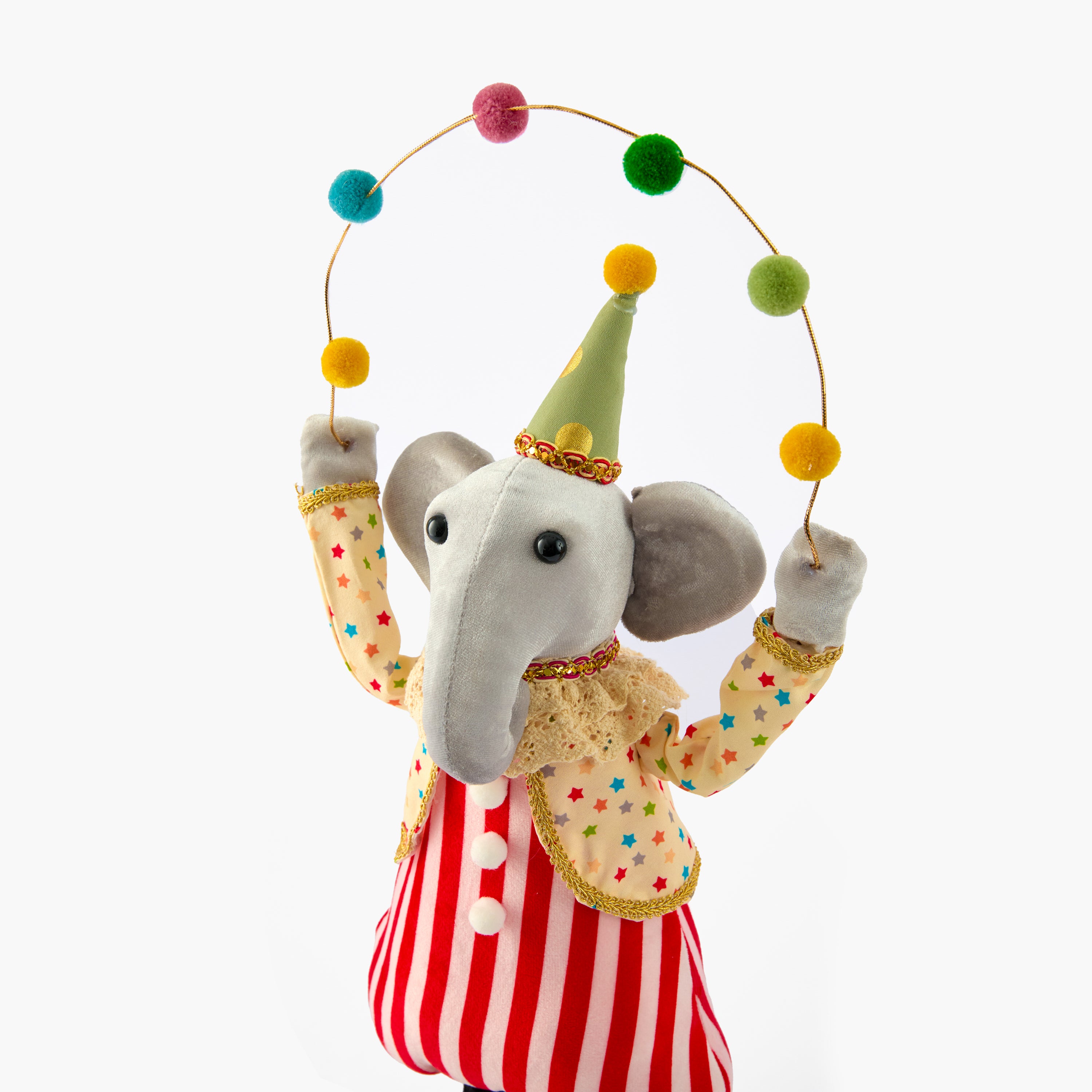 Party Bear & Elephant (Pair)