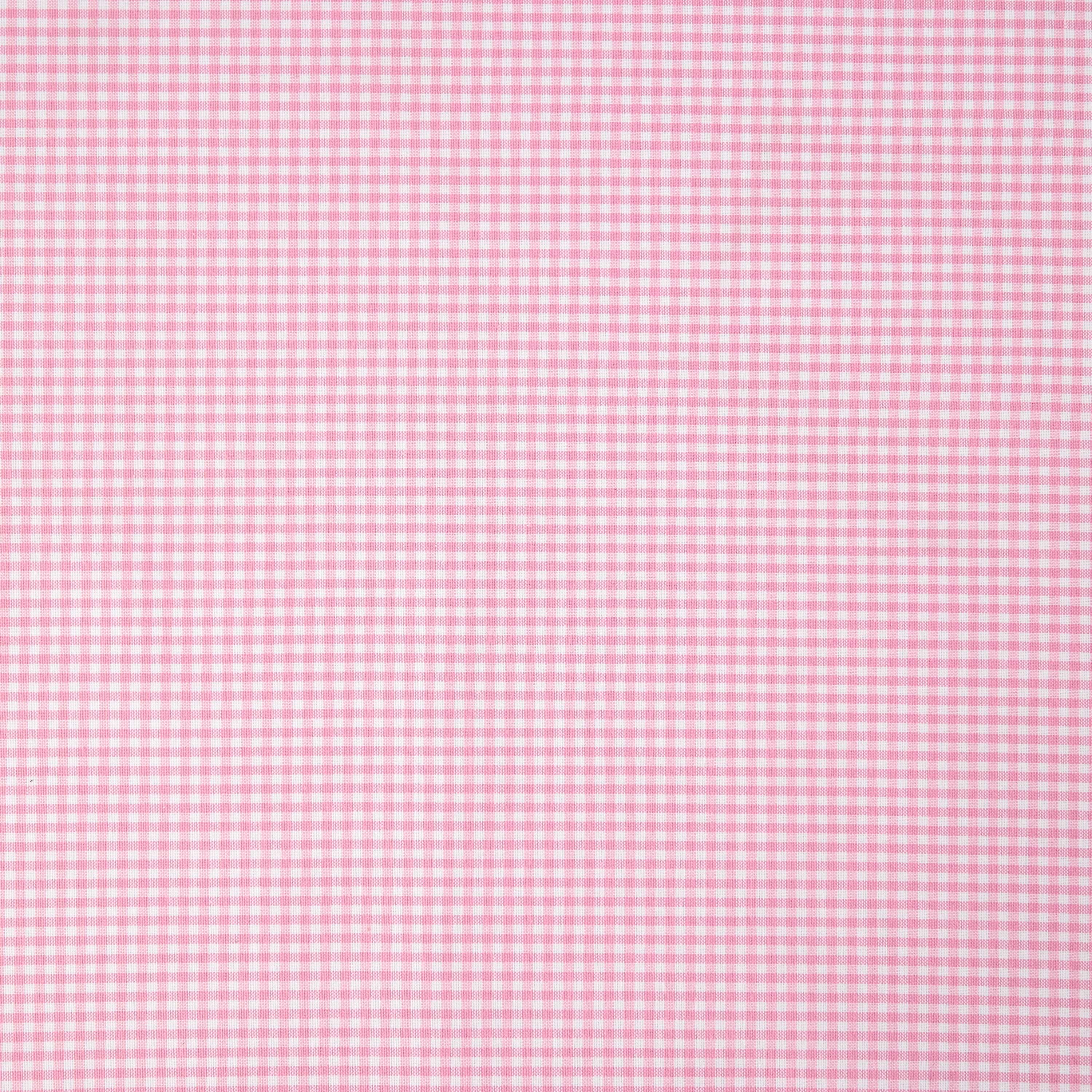 Pink Gingham Tablecloth