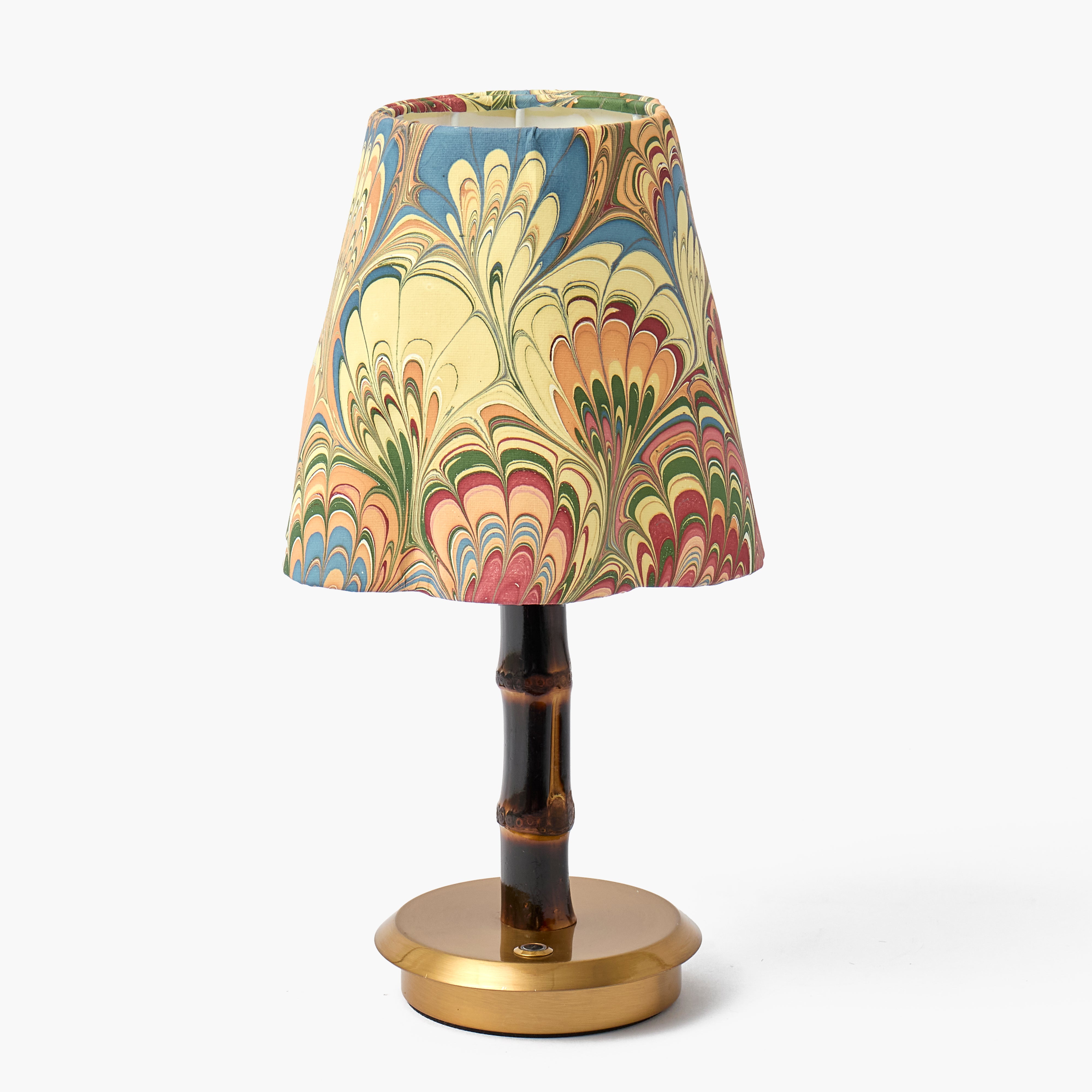 Multi Marble Paper Lampshade (18cm)