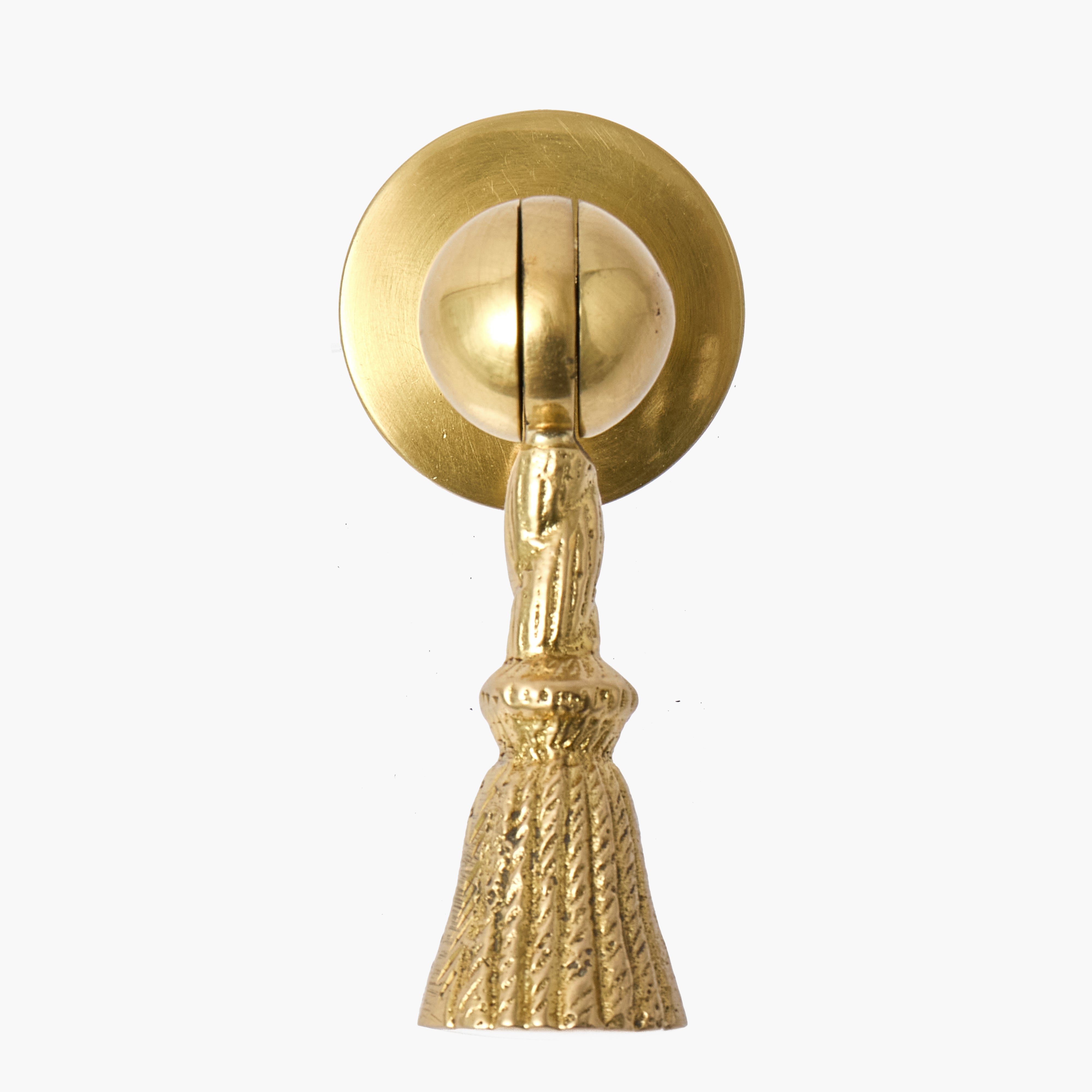 Rope Tassel Brass Knob